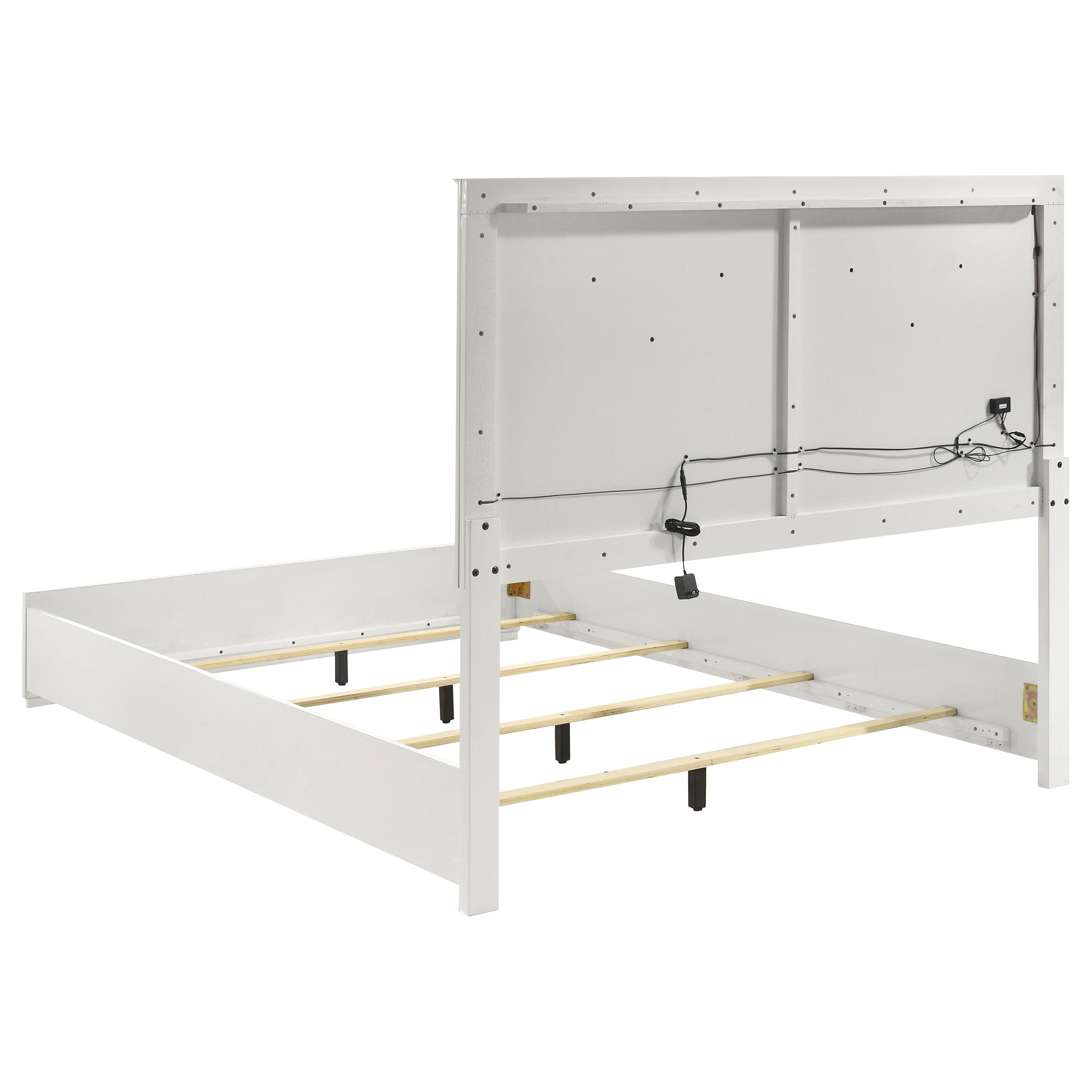 Cama panel Ives con iluminación LED