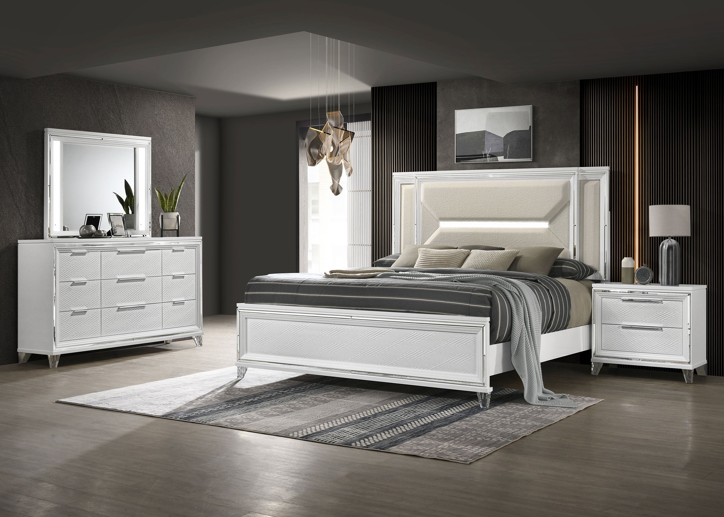 Juego de dormitorio Marmore