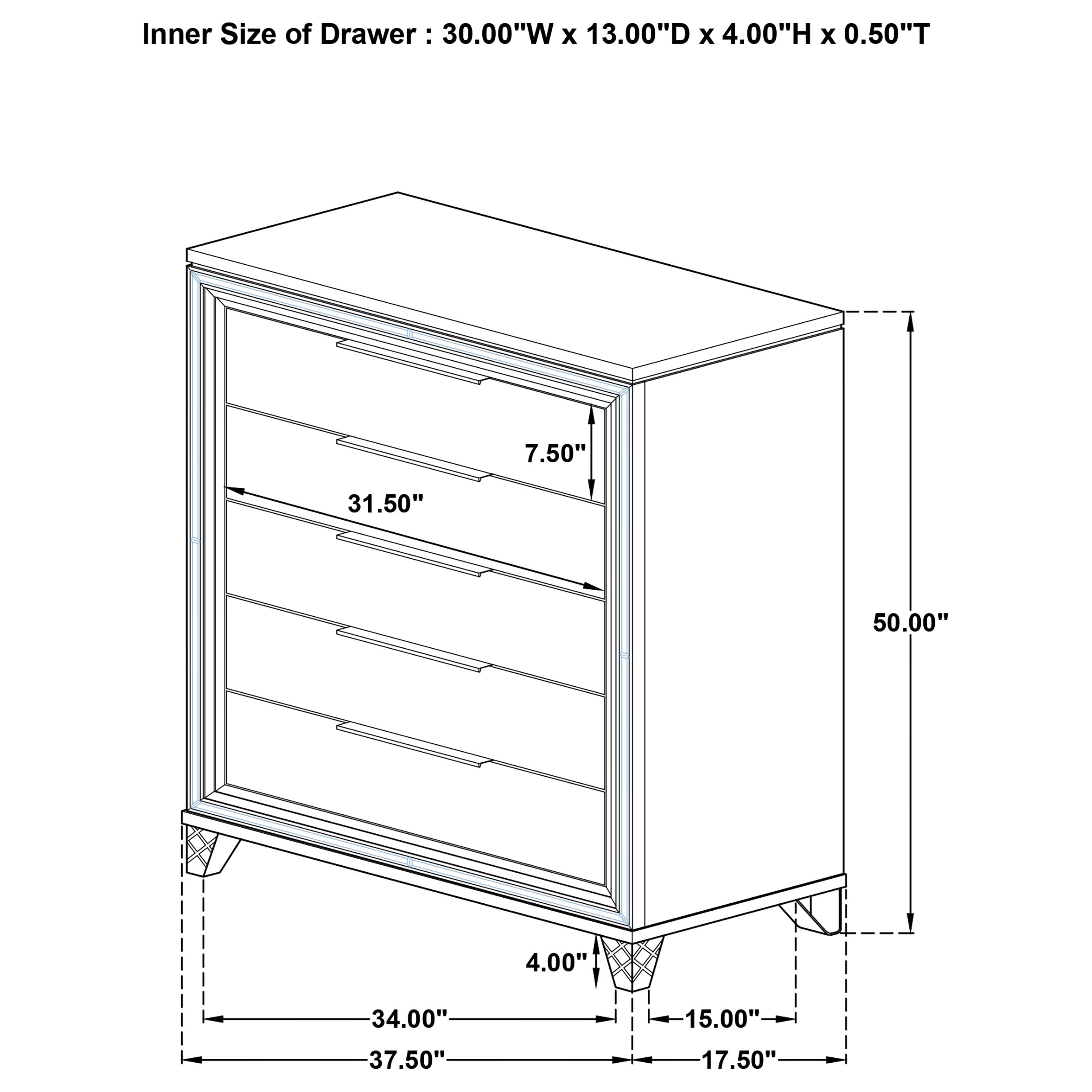 Marmore Chest of Drawers