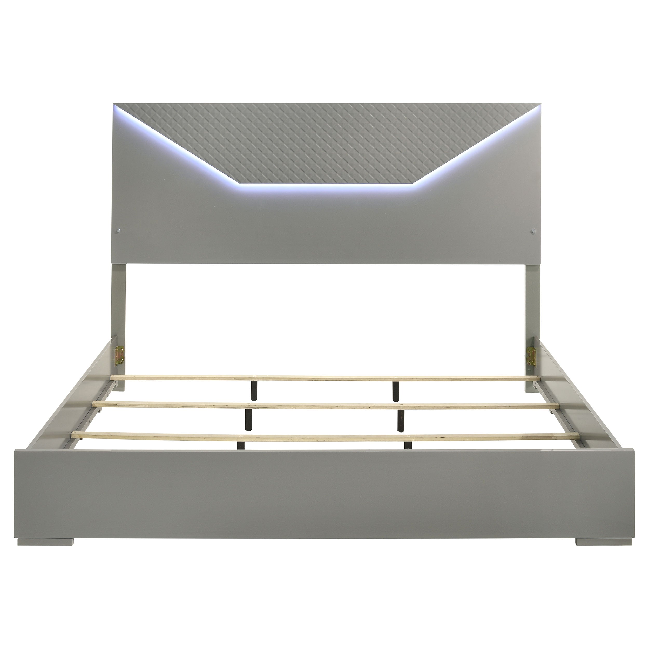 Cama panel Ives con iluminación LED