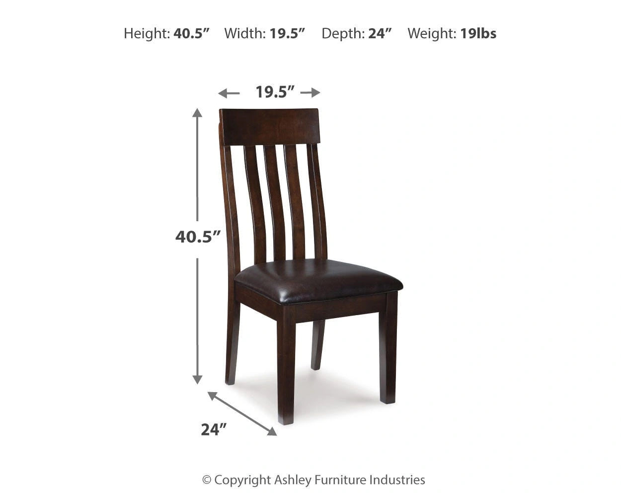 Juego de Sillas de Comedor Haddigan