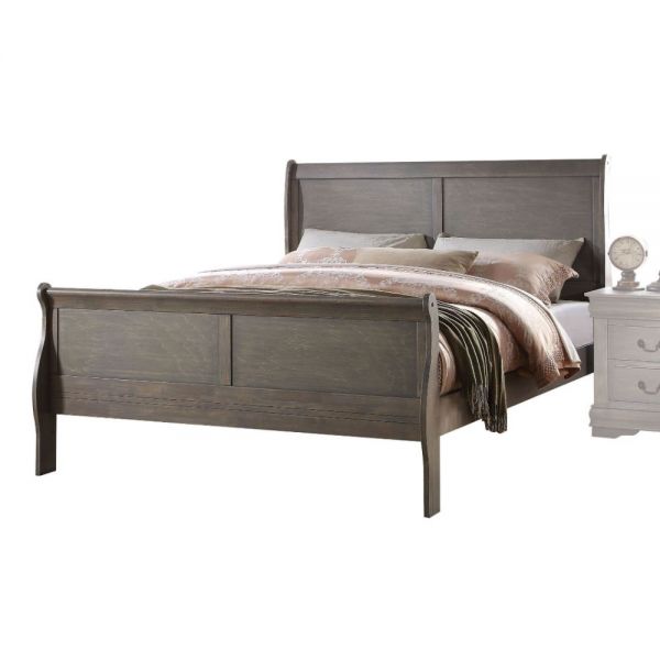 Louis Philippe Twin Bed Antique Grey