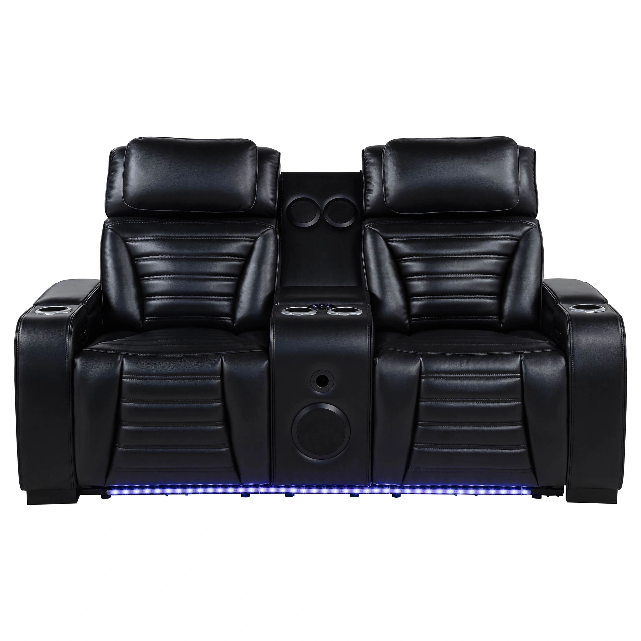 Sofá reclinable de dos plazas Zuma Dual Power