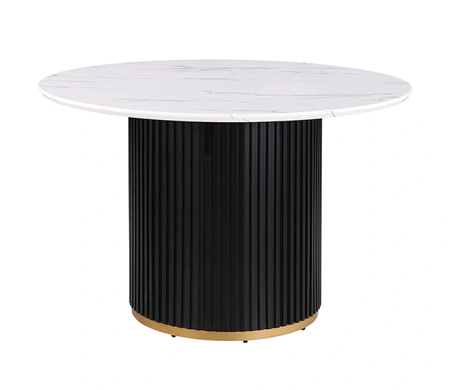 Mesa de comedor redonda Borden