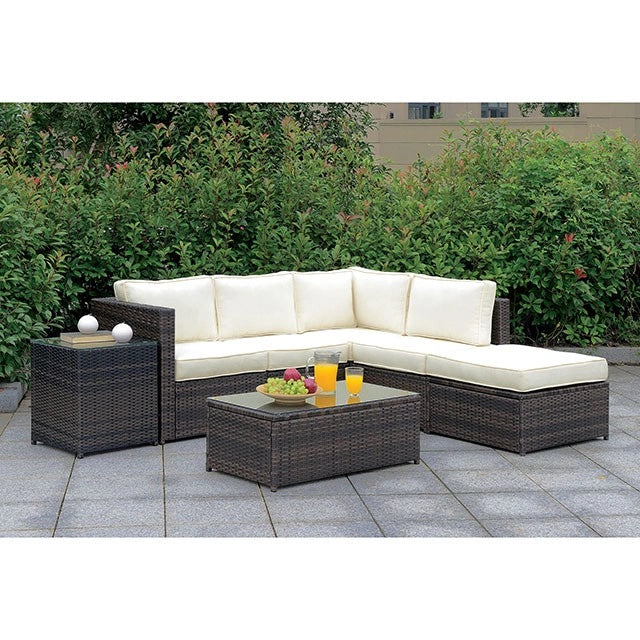 Mesa de centro Ilona marrón/beige