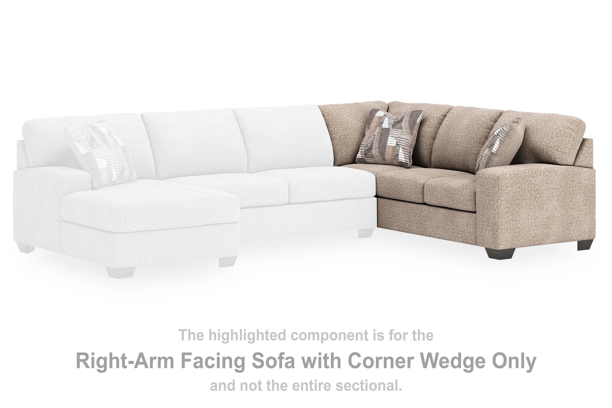 Seccional con chaise Newellen Sleeper