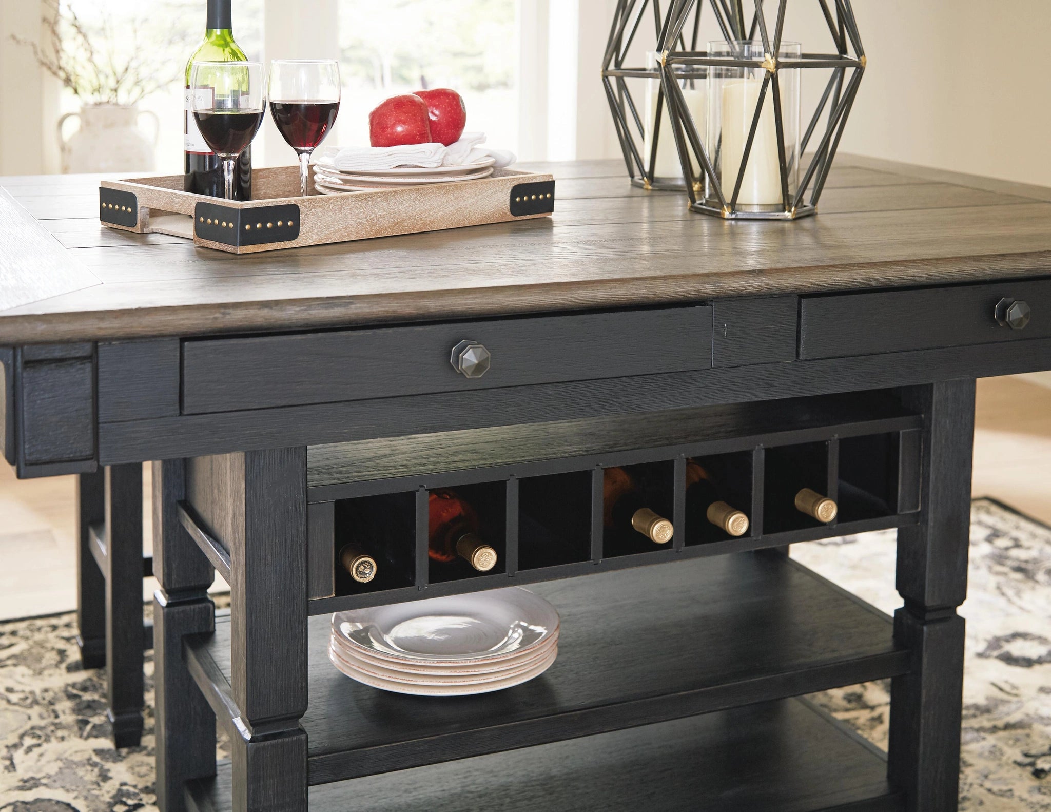 Juego de comedor a la altura de mostrador Tyler Creek