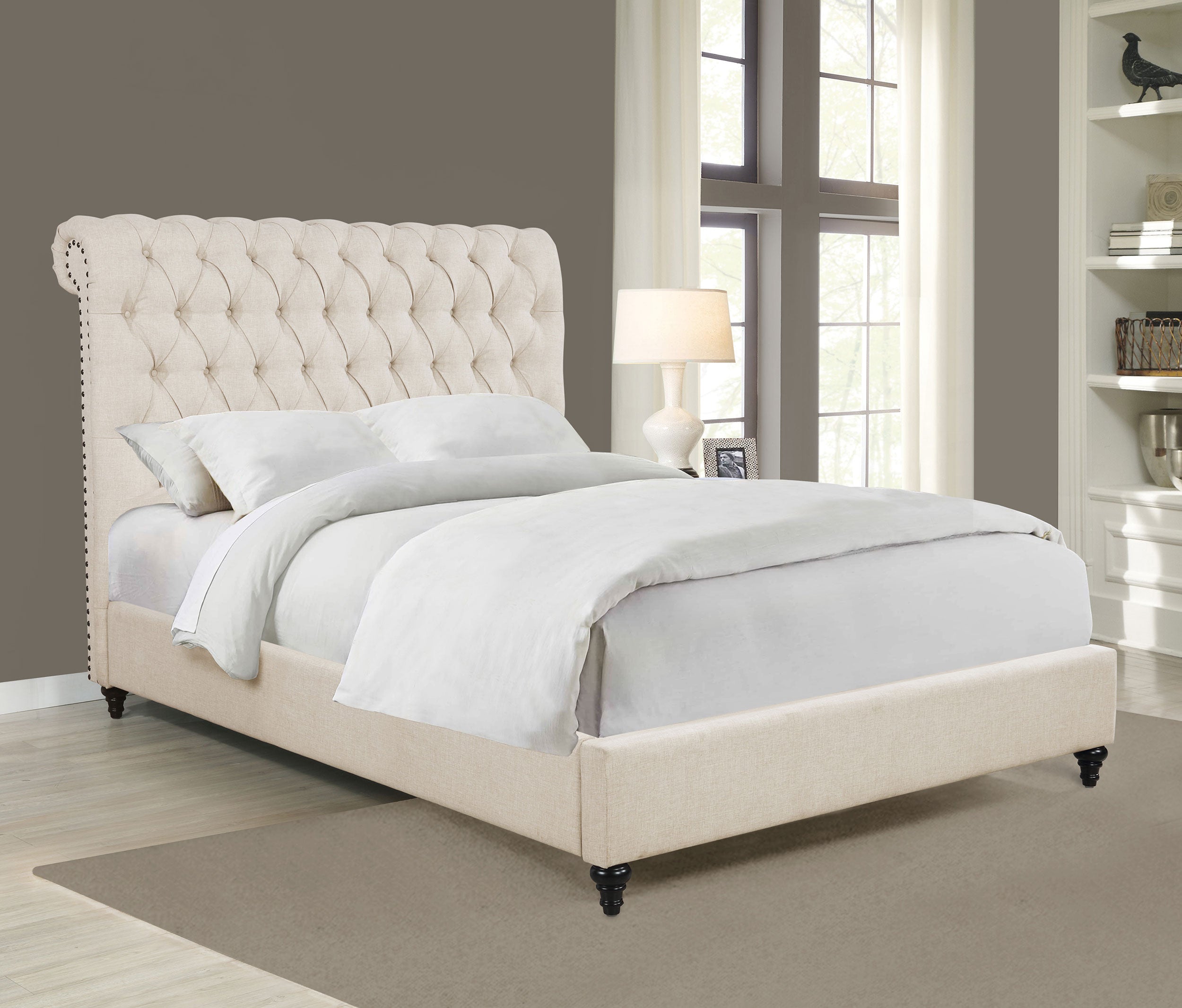 Cama con paneles Devon