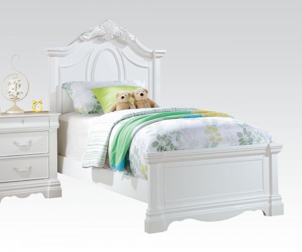 Estrella Twin Bed White