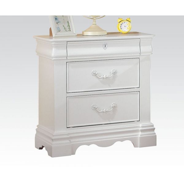 Estrella Nightstand blanco