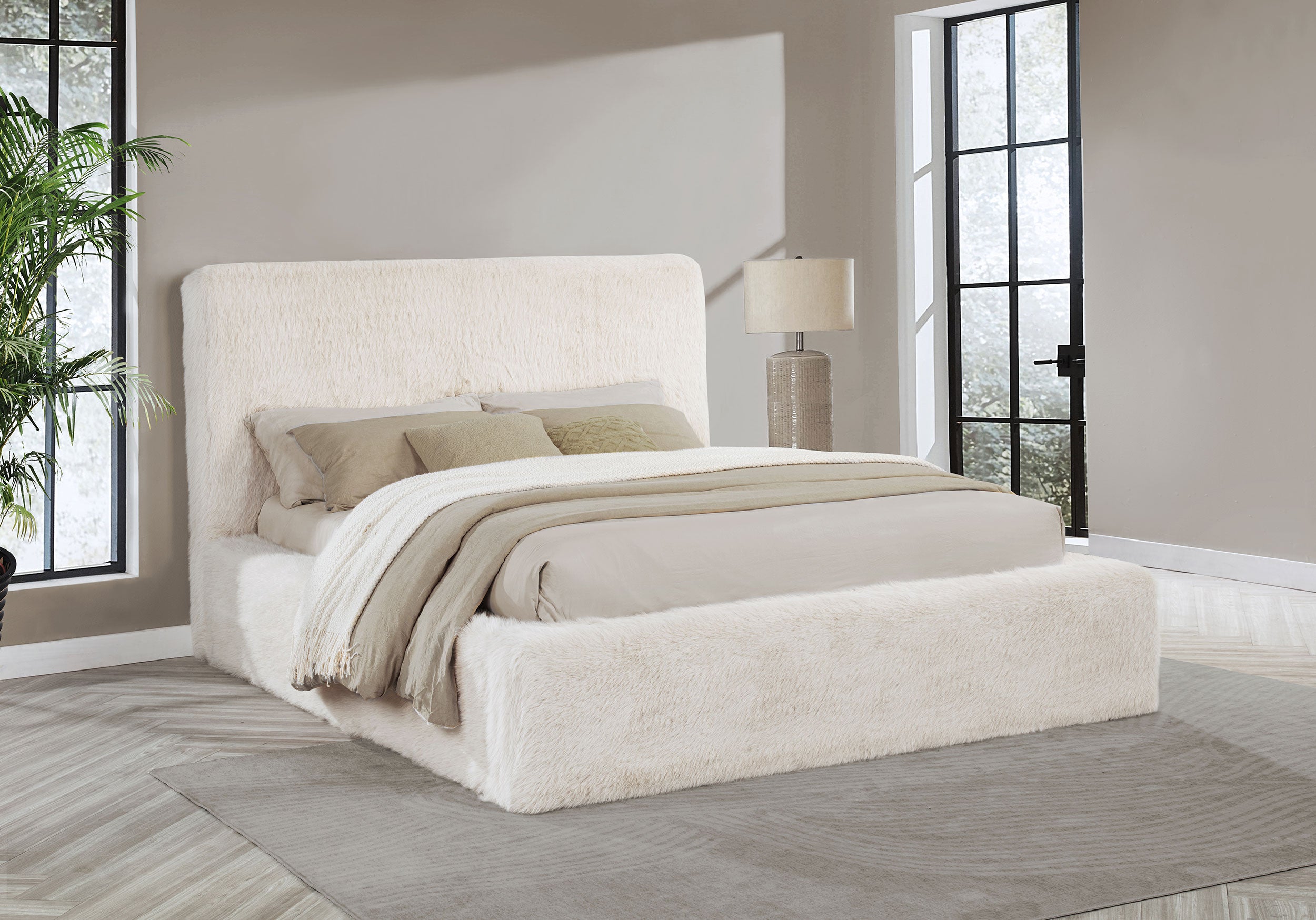 Cama tapizada Rebecca