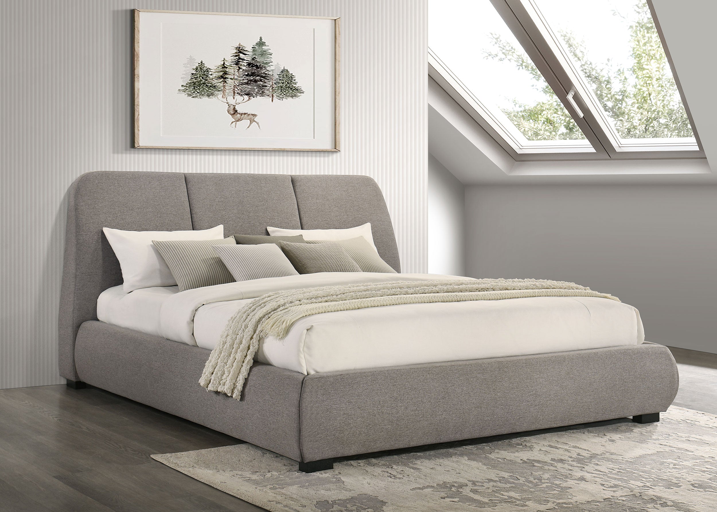 Cama con plataforma Mokena