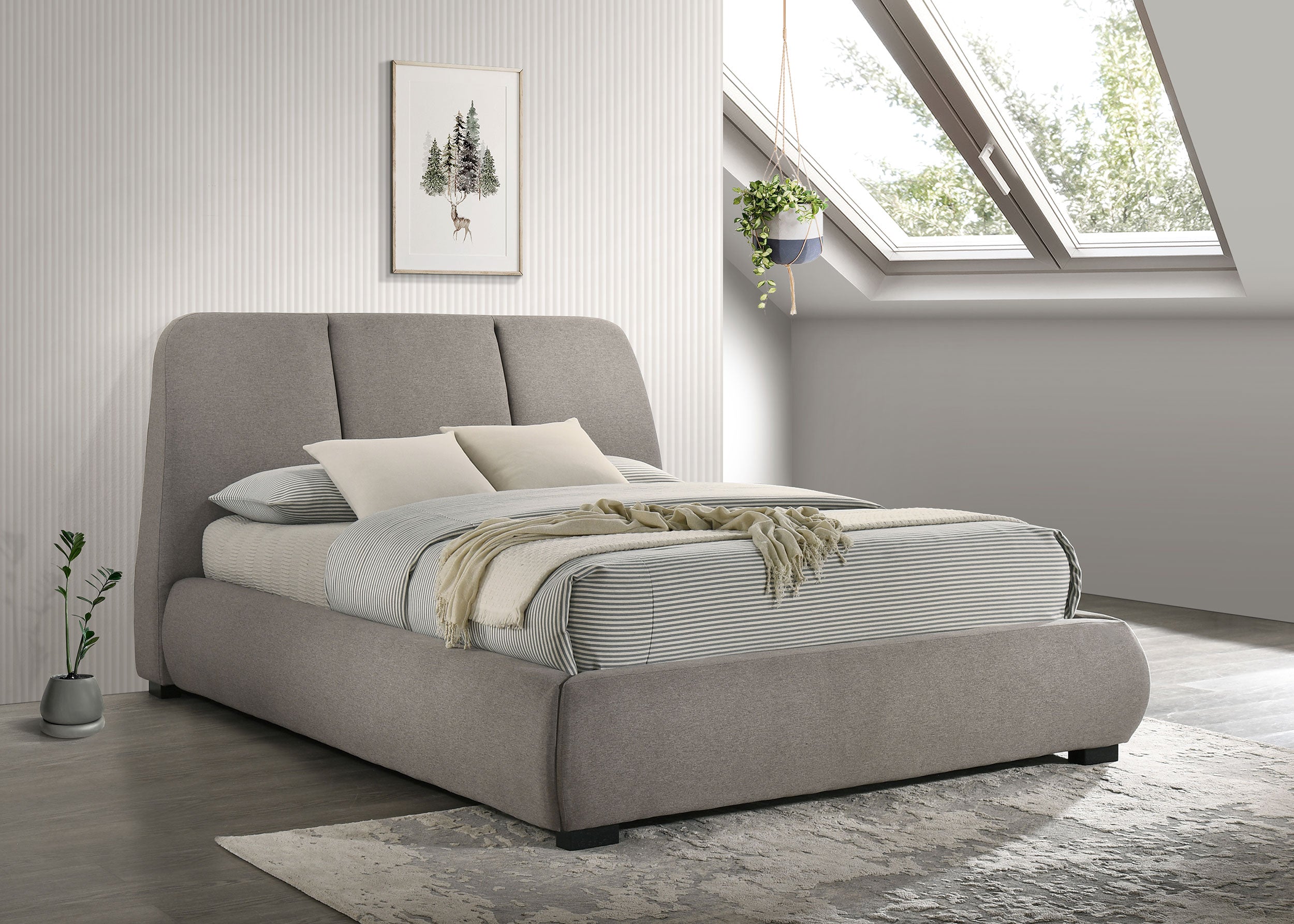 Cama con plataforma Mokena