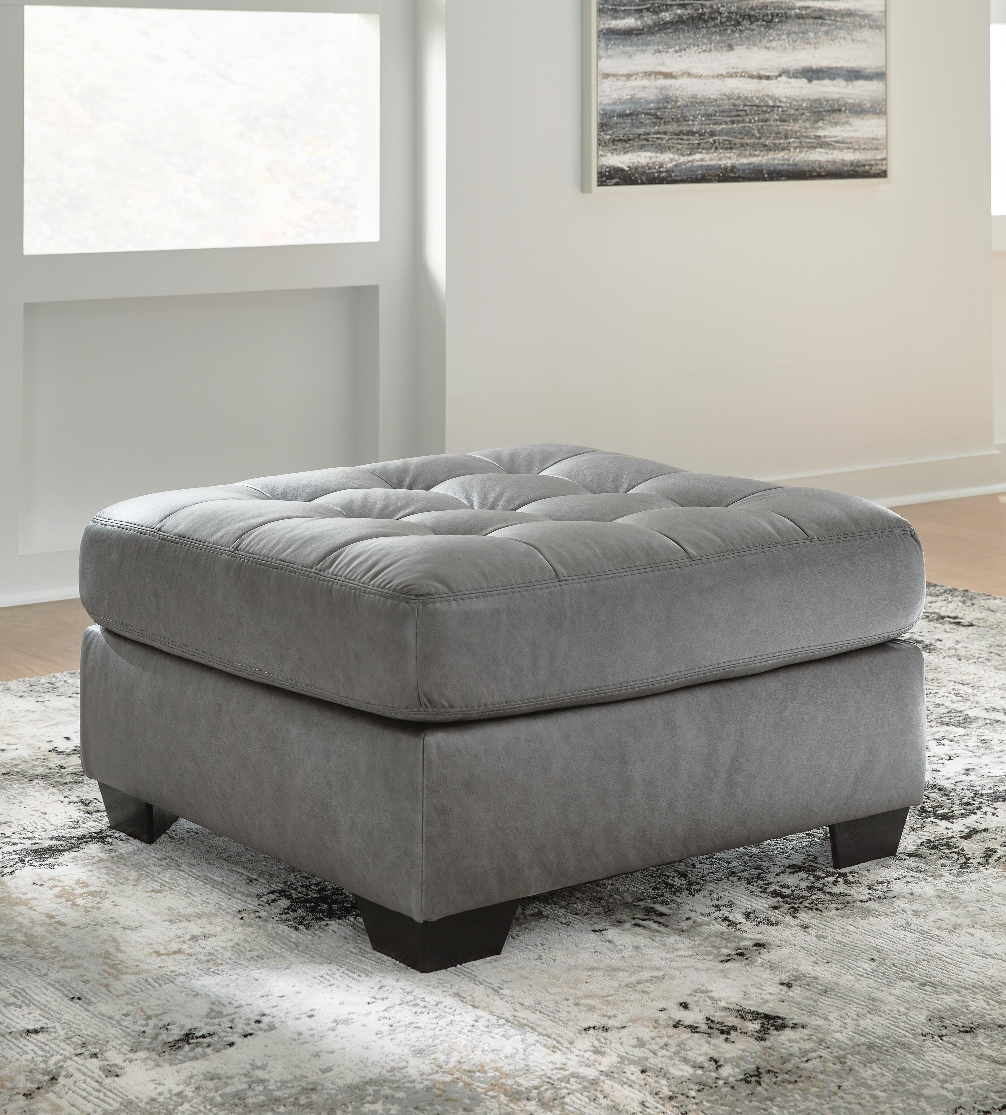 Puf decorativo extragrande Clairette Court