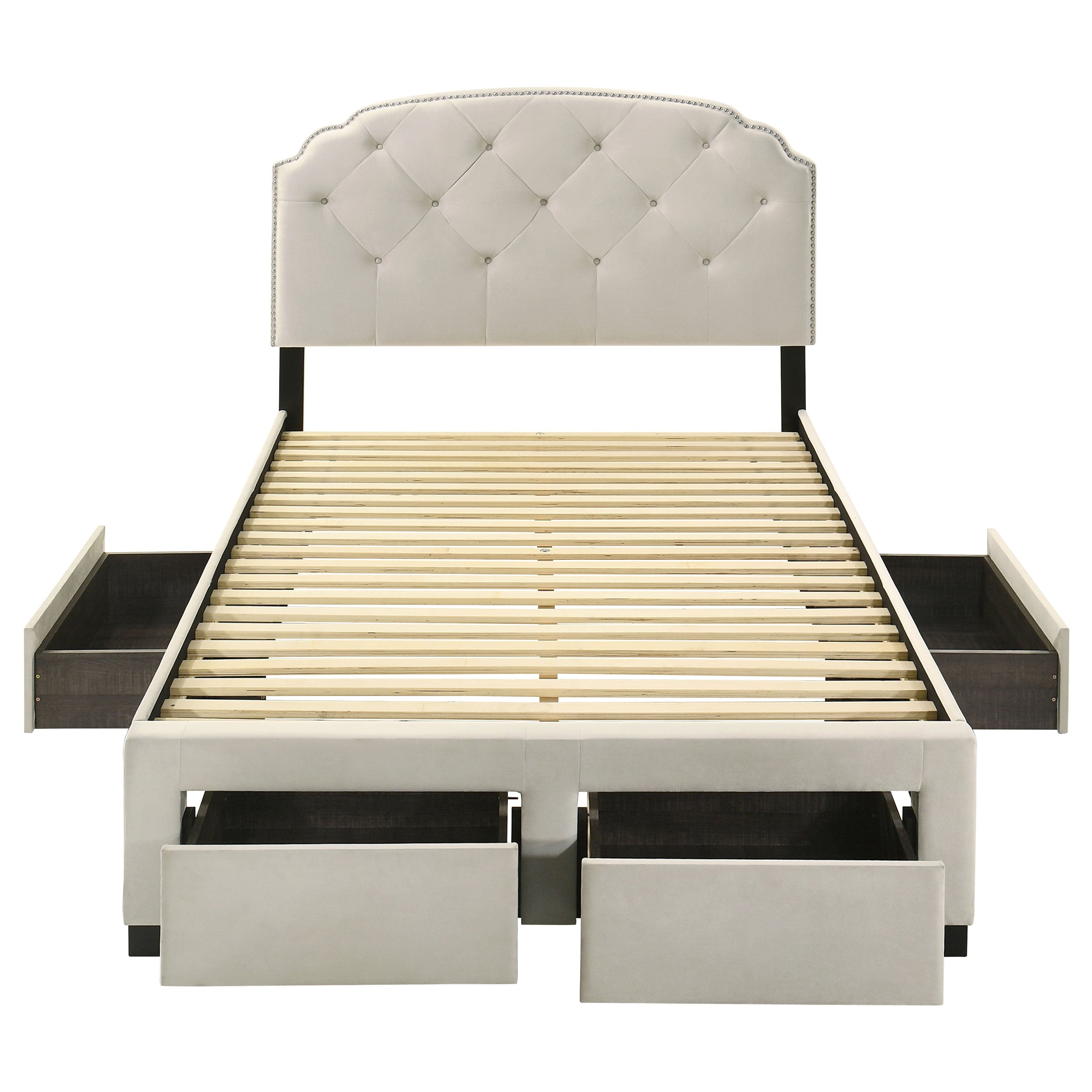 Marianna Panel Platform Storage Bed