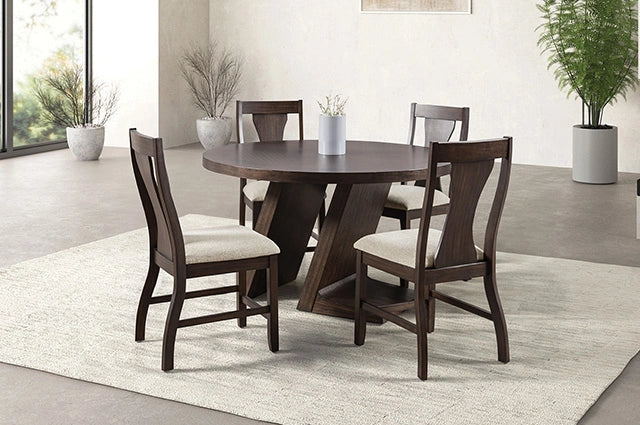 Mesa de comedor redonda Holsworthy