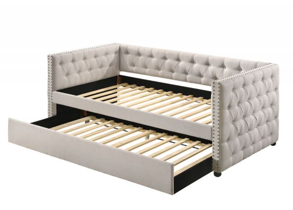 Romona Full Bed Beige