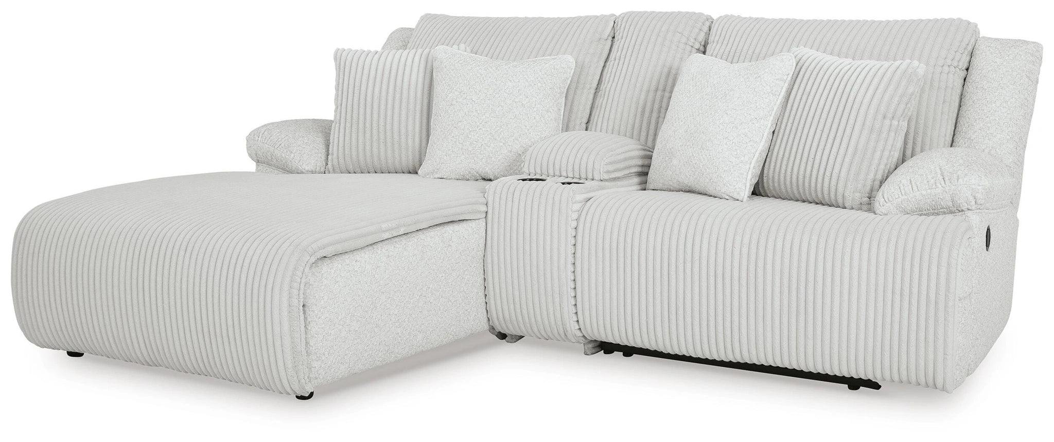 Sofá Seccional Reclinable de Primera Calidad con Chaise