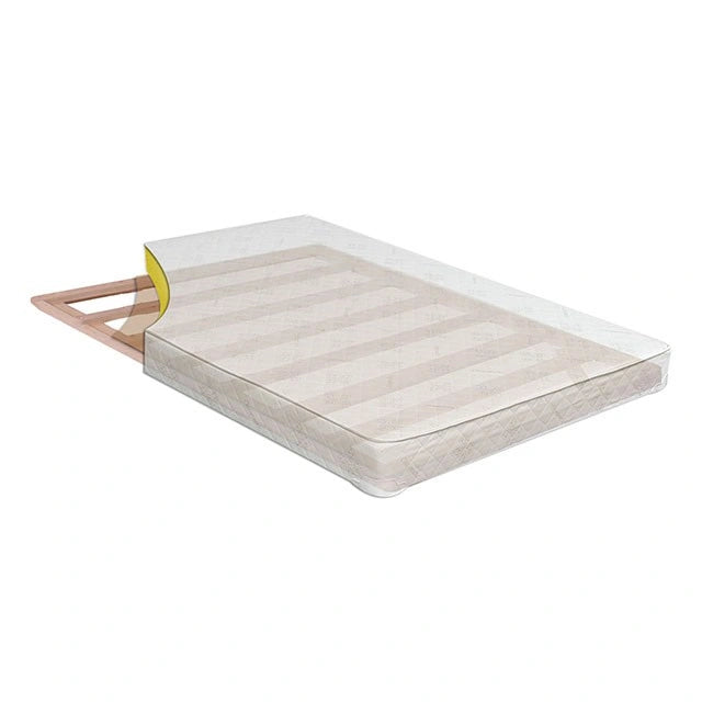 Colchón combinado Daisy White de 8" con base Bunkie, Queen