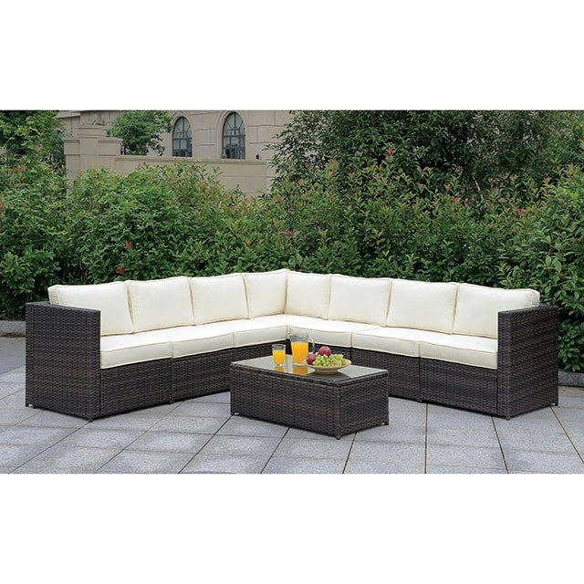 Mesa de centro Ilona marrón/beige