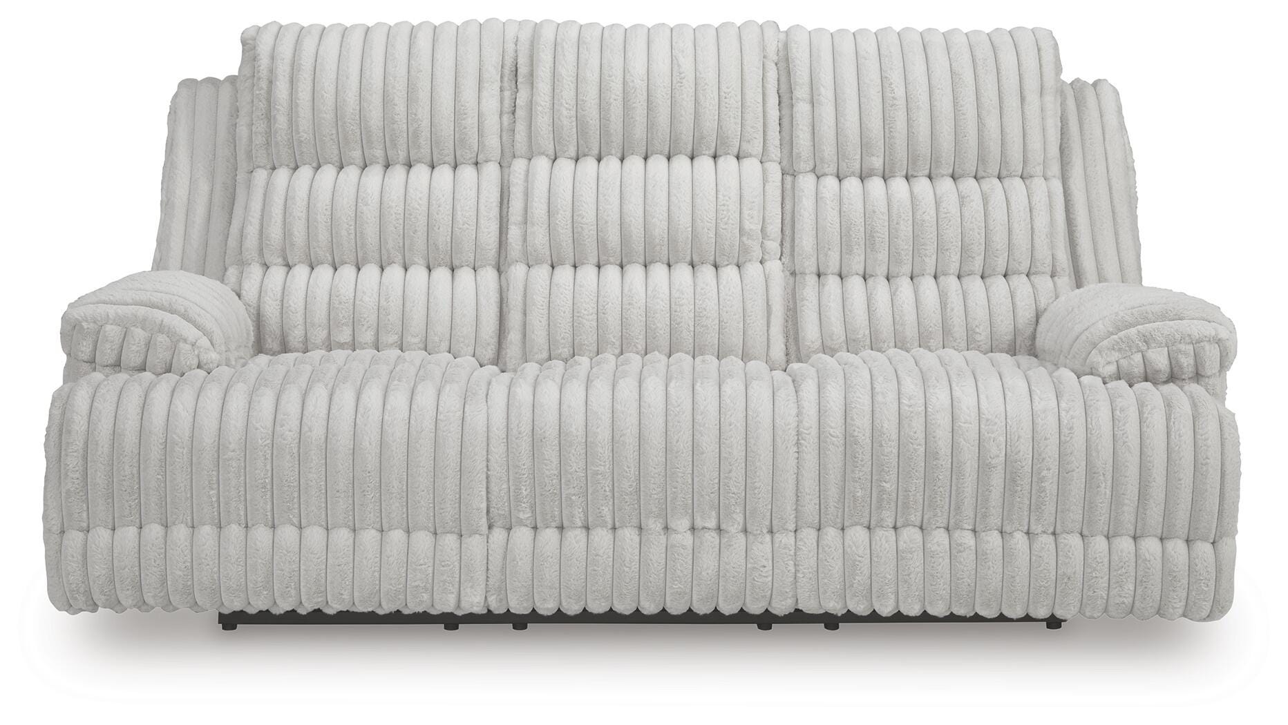 Sofá reclinable eléctrico Rhines Falls con mesa desplegable