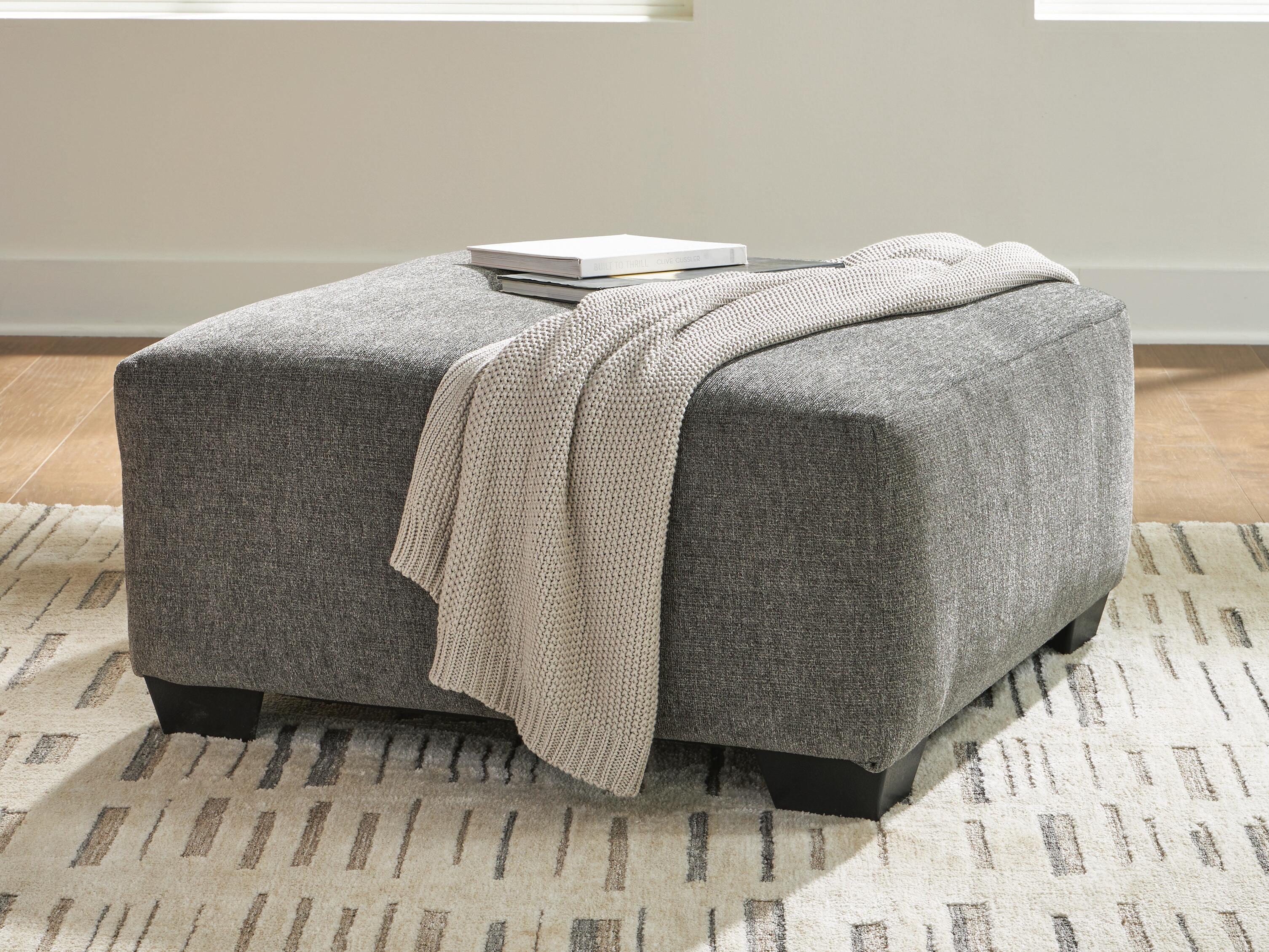 Puf otomano decorativo Clarington extragrande