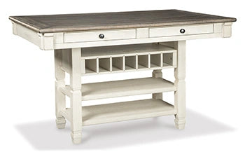 Mesa de comedor a la altura de la encimera Bolanburg