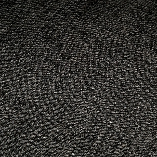 Taburete de bar LYNSEY de roble oscuro/gris de 74 cm