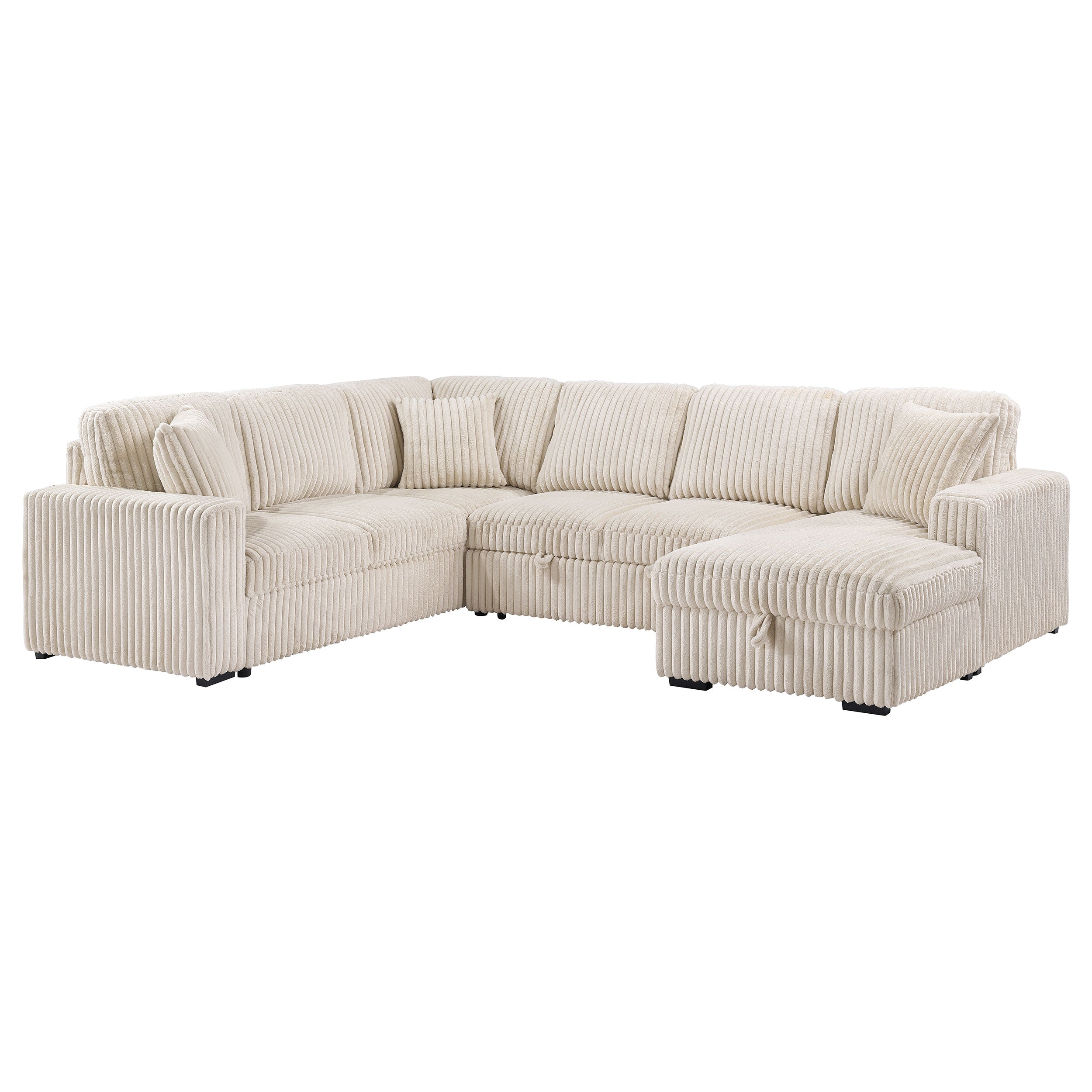 Sofá seccional cama extraíble Devonshire