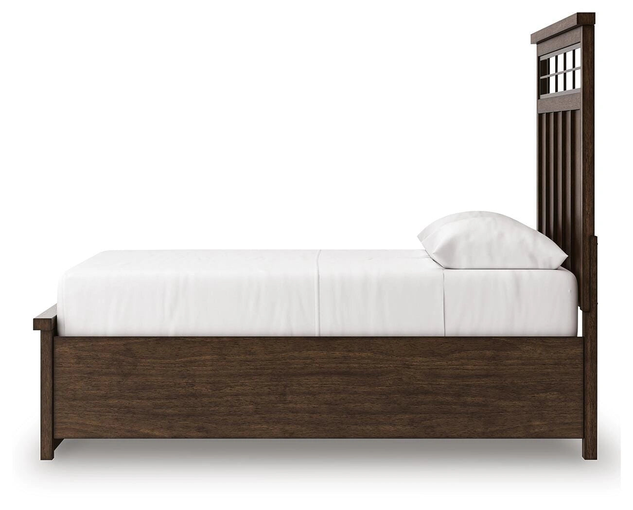 Cama con almacenaje en panel Taffenbrook