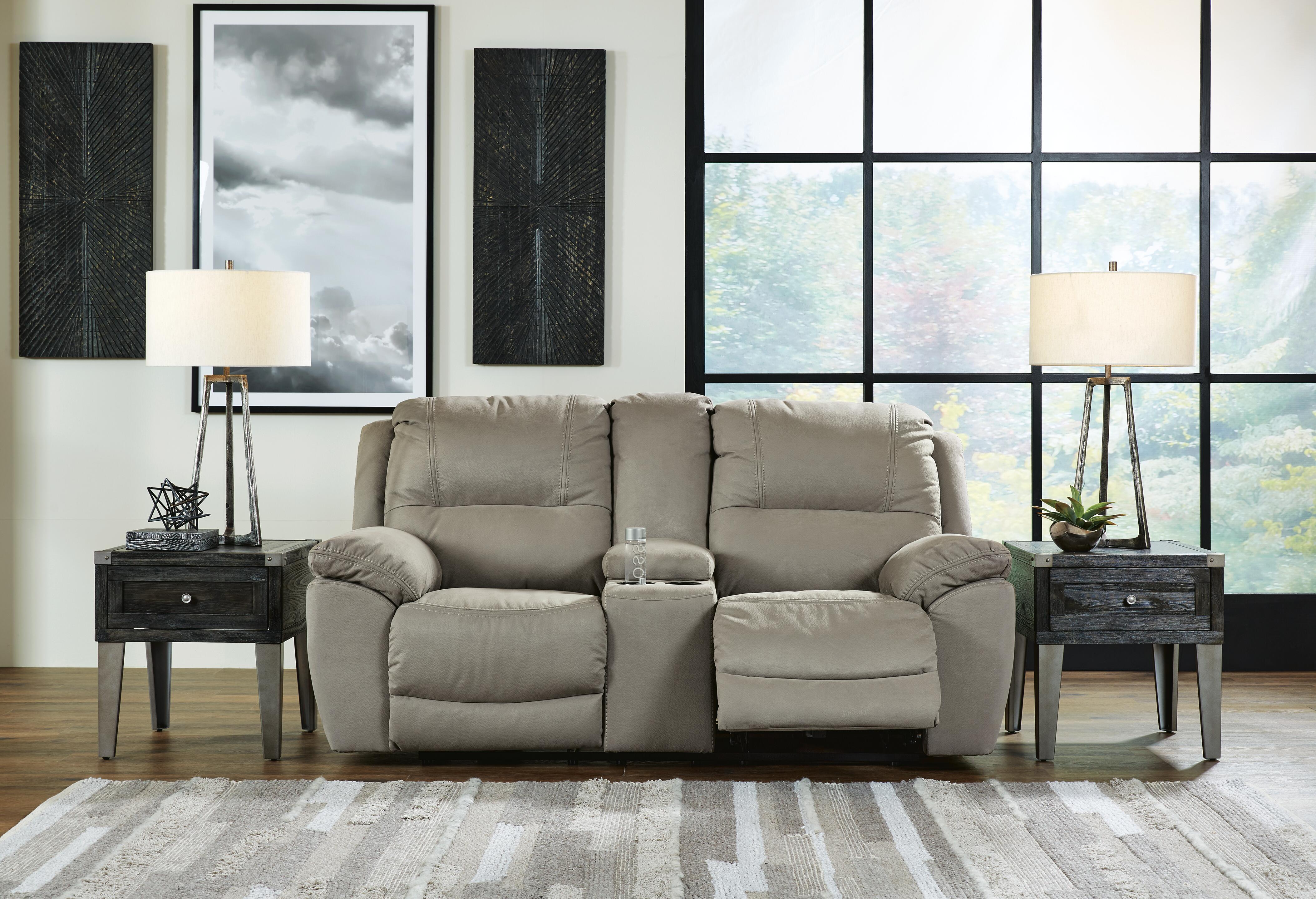 Sofá reclinable biplaza Next-Gen Gaucho Power con consola