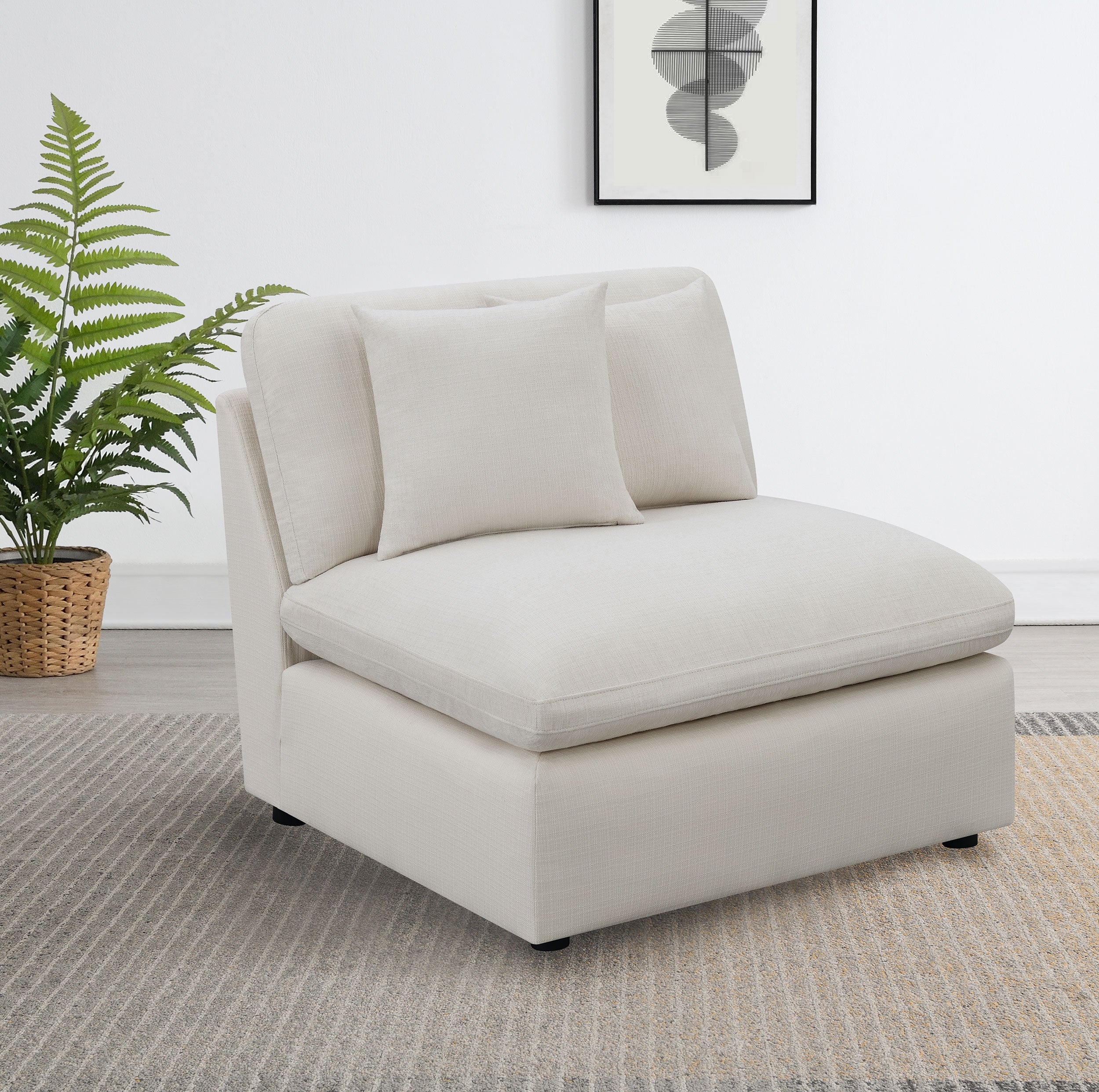 Sillón sin reposabrazos Hobson