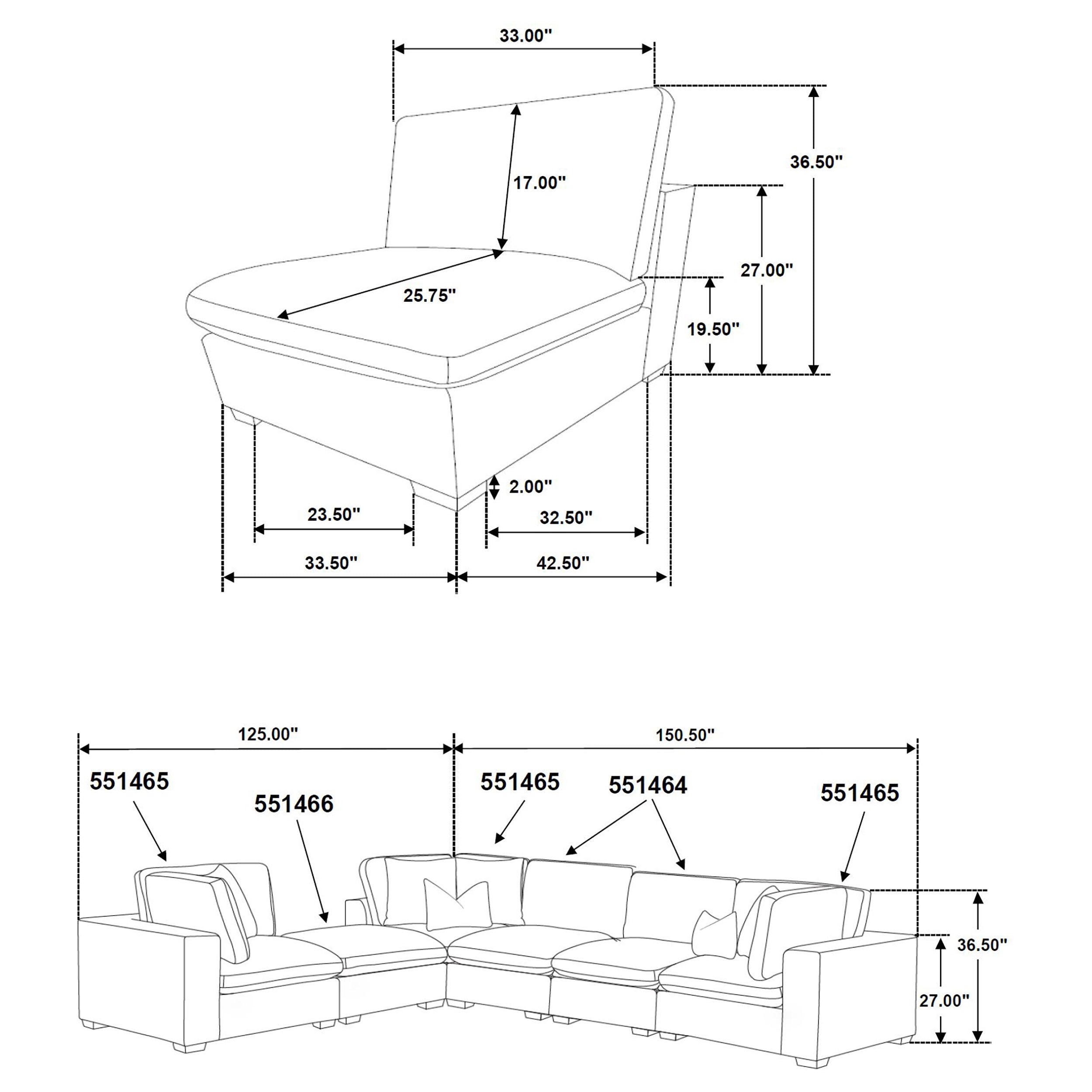 Lakeview Modular Sectional Sofa