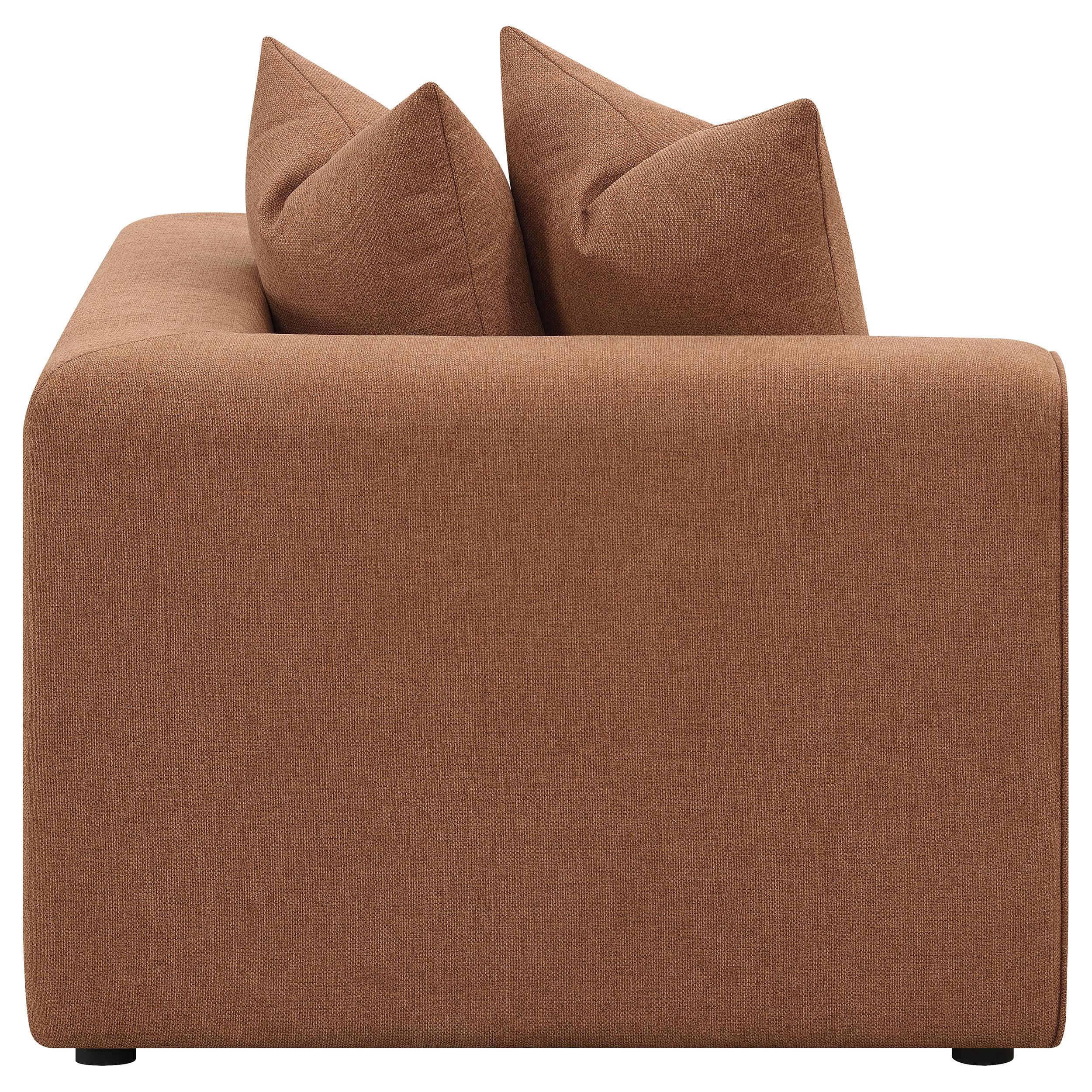 Sillón de esquina tapizado Jennifer