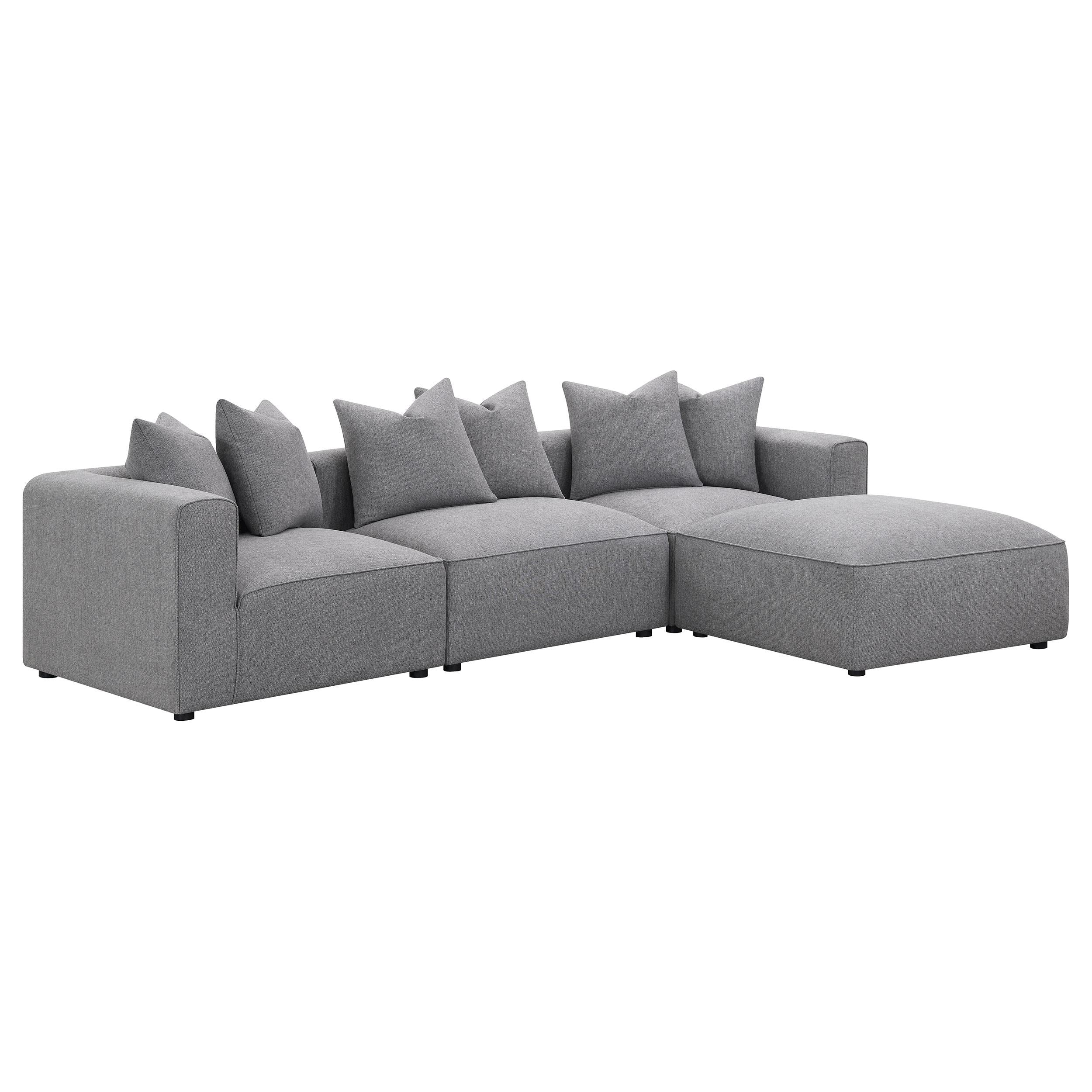 Sillón de esquina tapizado Jennifer