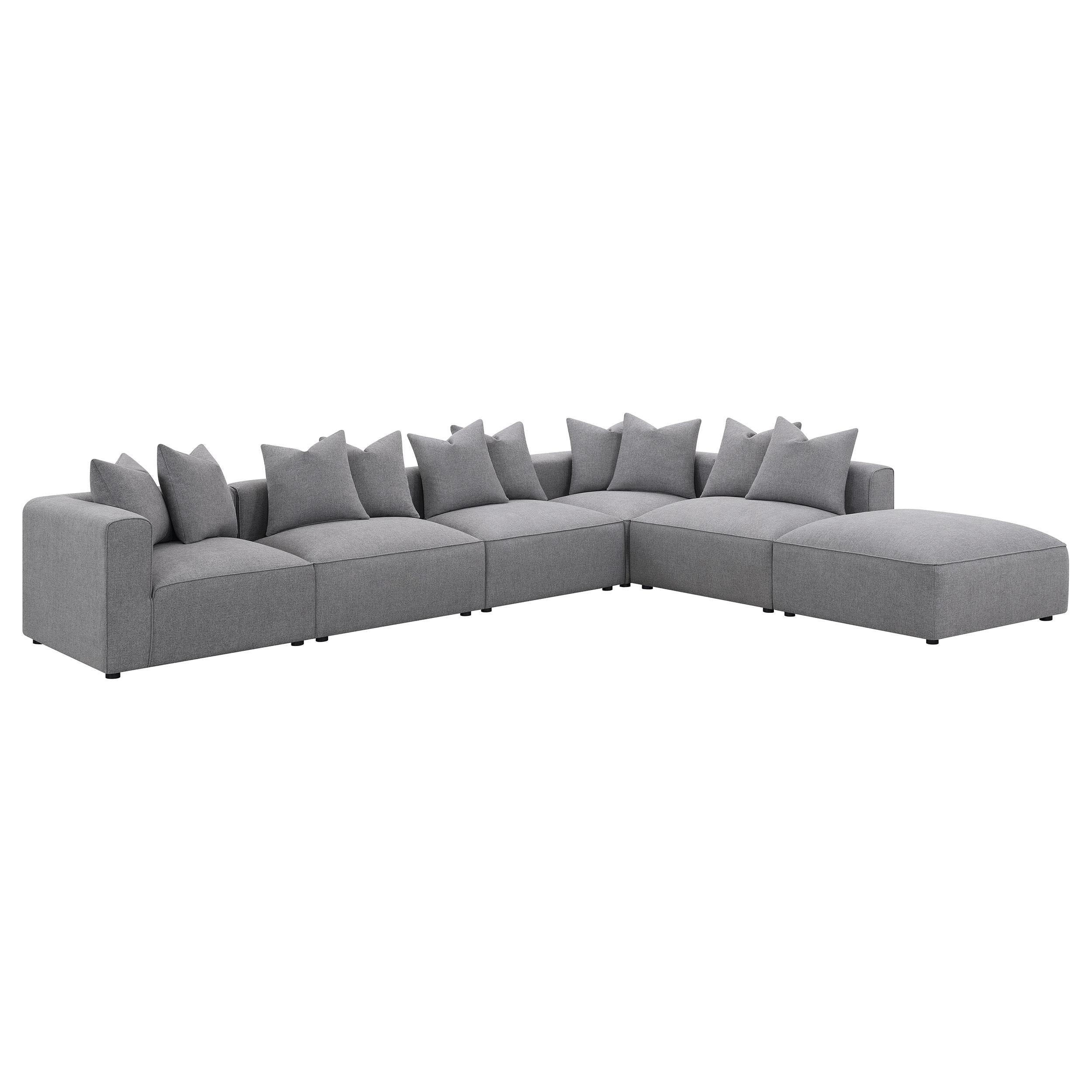 Sillón de esquina tapizado Jennifer