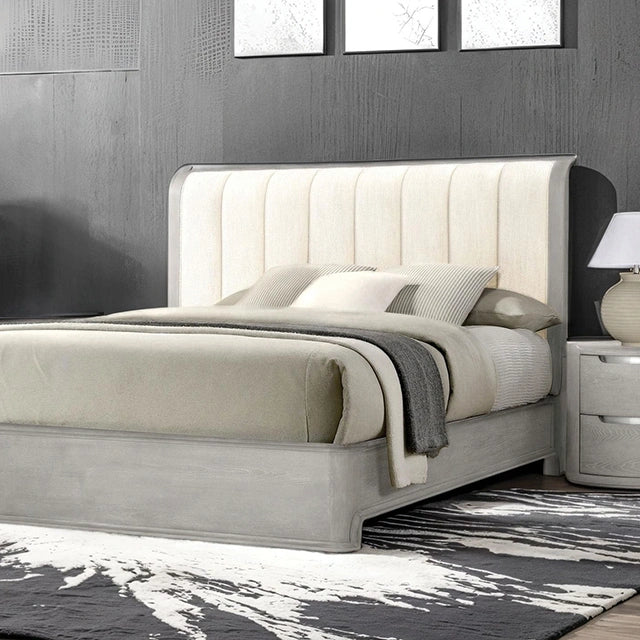 Cama Queen Osterley y cama King E. gris y negro
