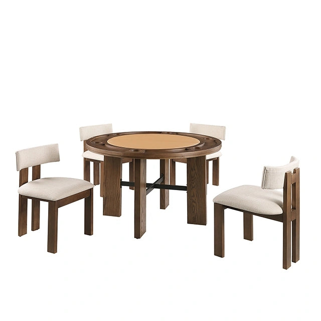 Juego de mesa de comedor de 5 piezas Gaetani