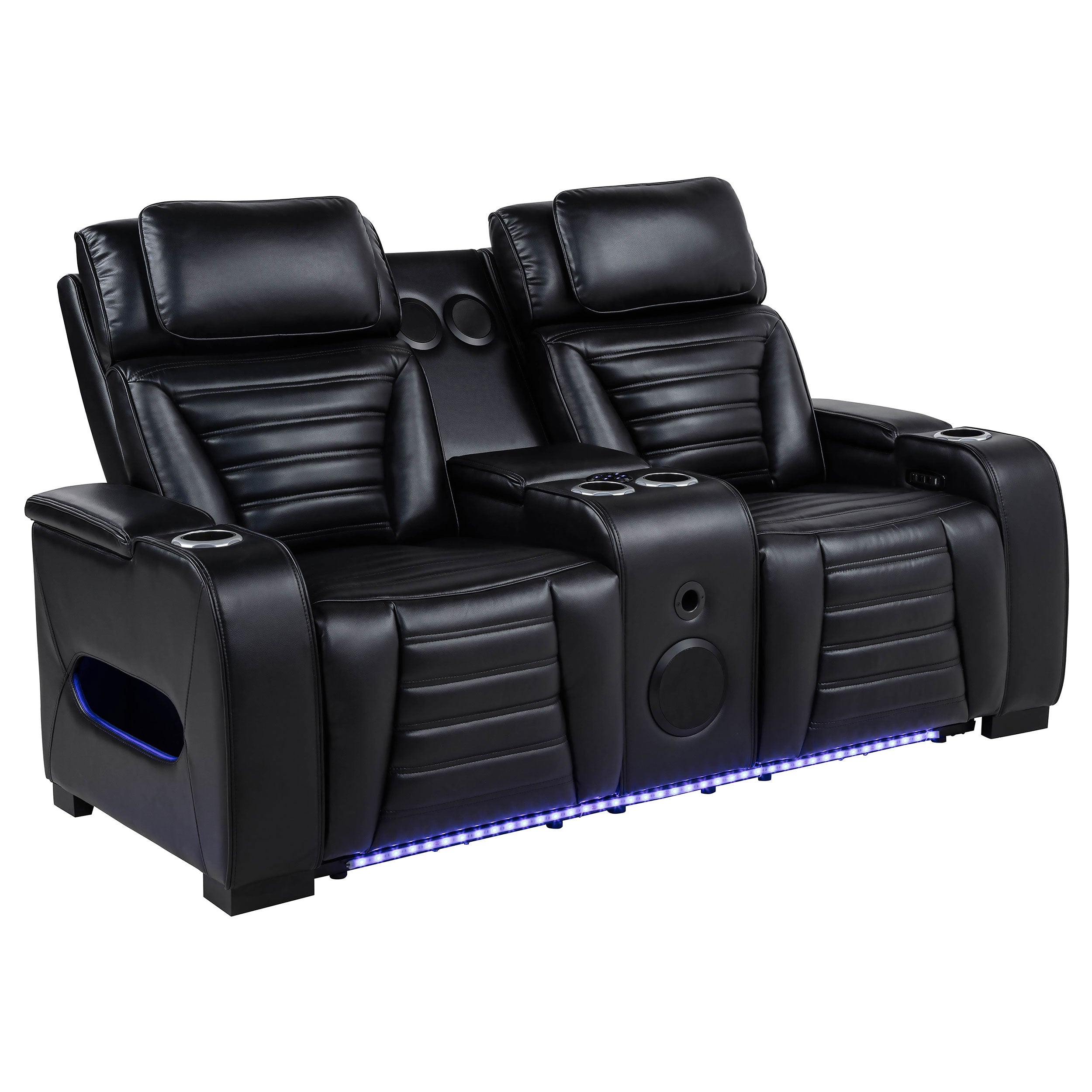 Sofá reclinable de dos plazas Zuma Dual Power