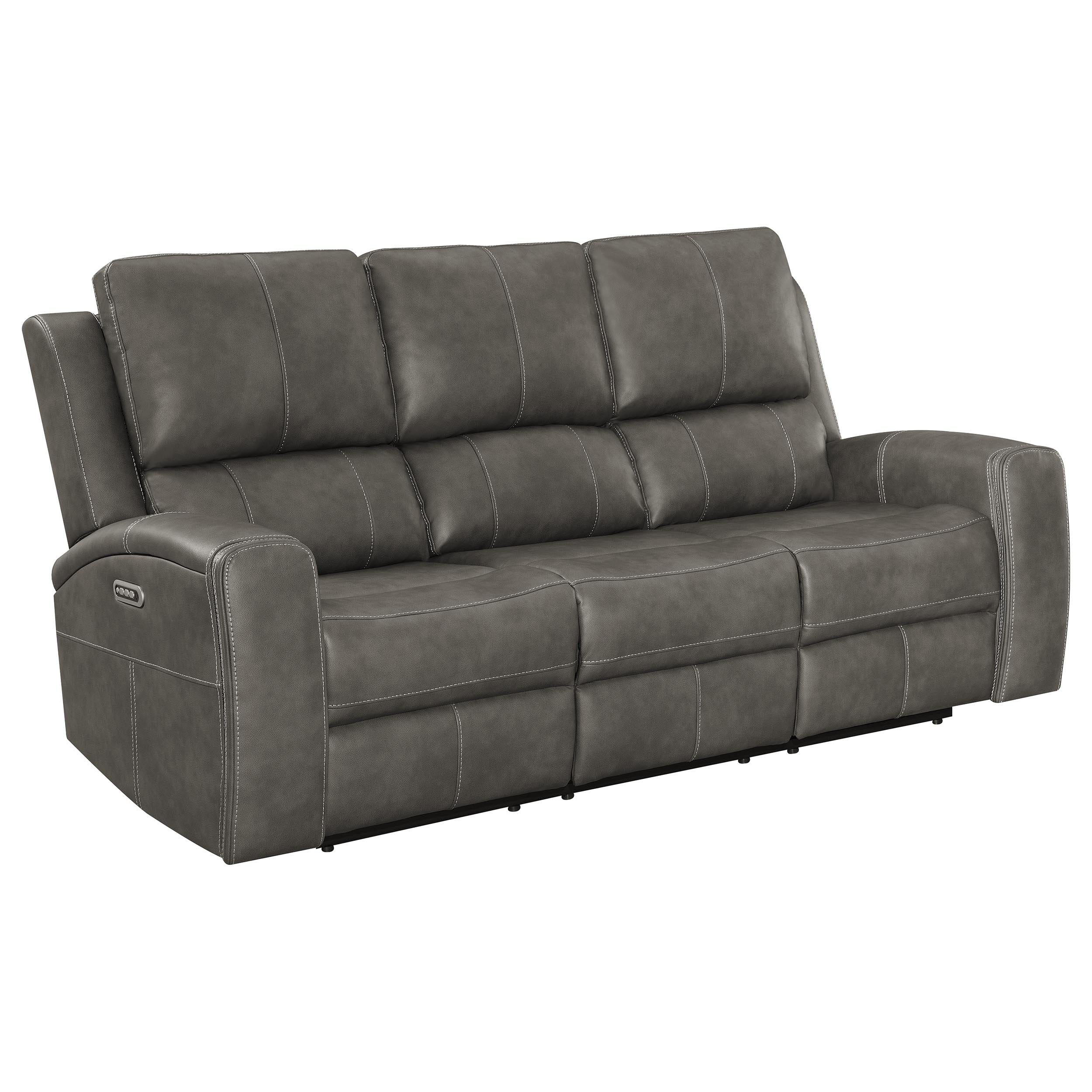 Juego de sofá reclinable de tres plazas Brickston
