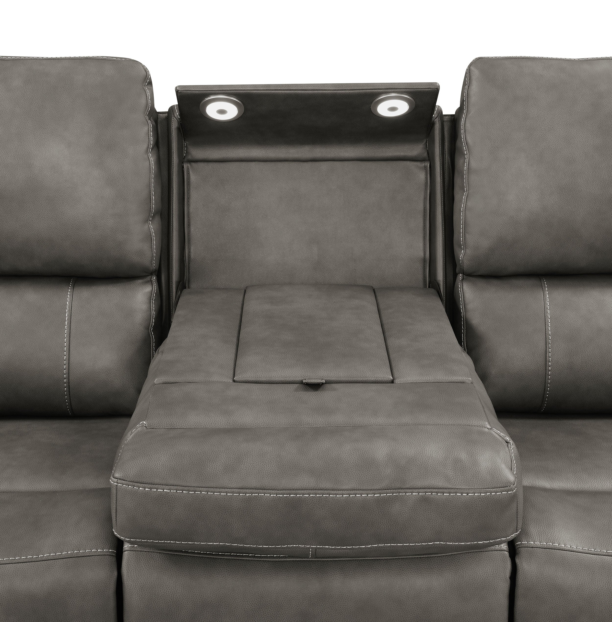 Juego de sofá reclinable de tres plazas Brickston