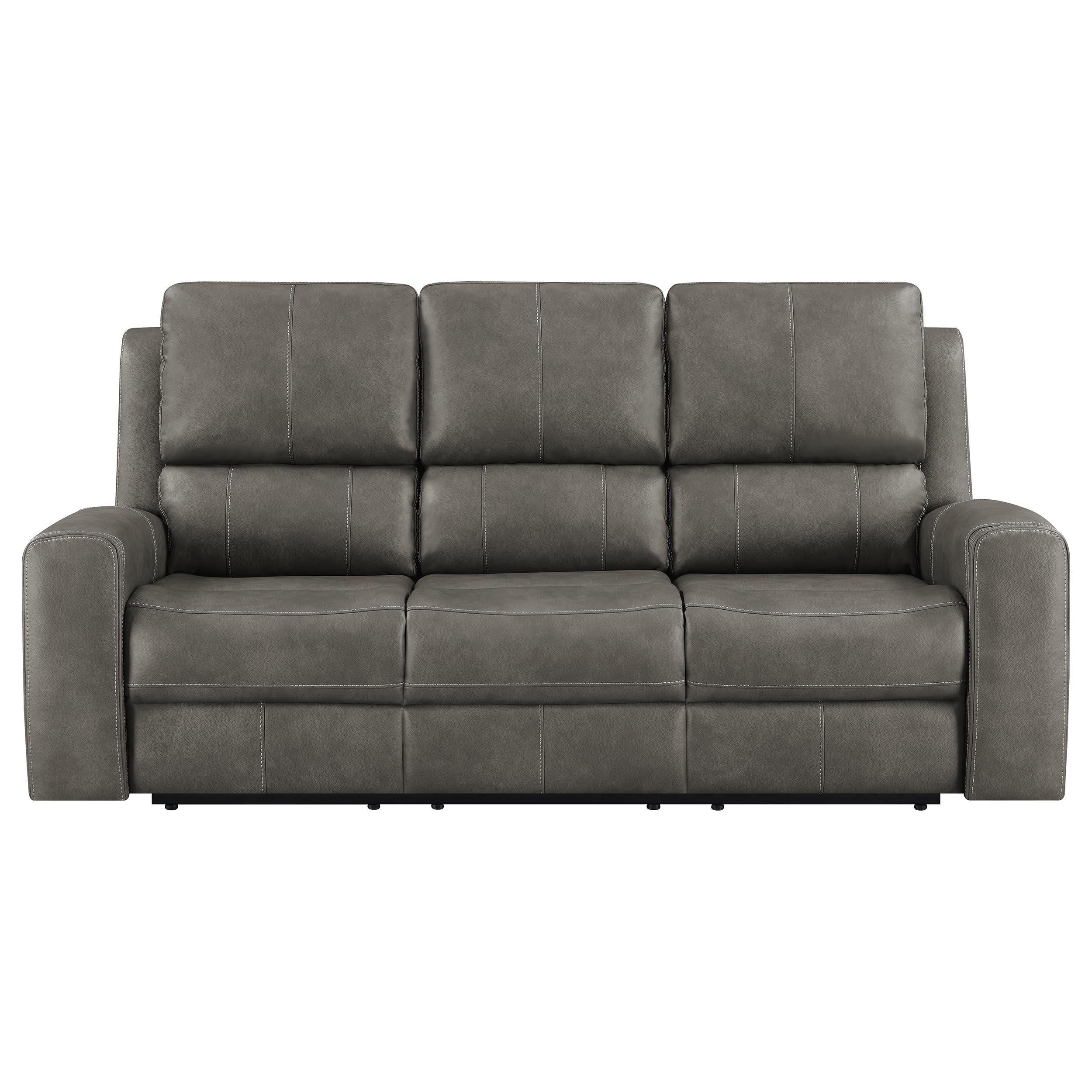 Sofá reclinable triple Brickston Power