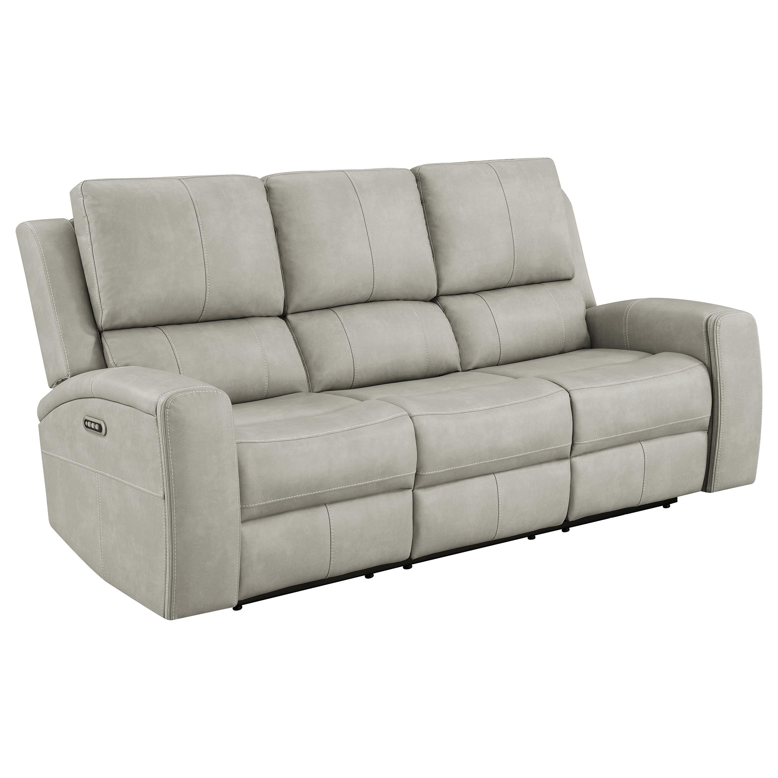 Juego de sofá reclinable de tres plazas Brickston
