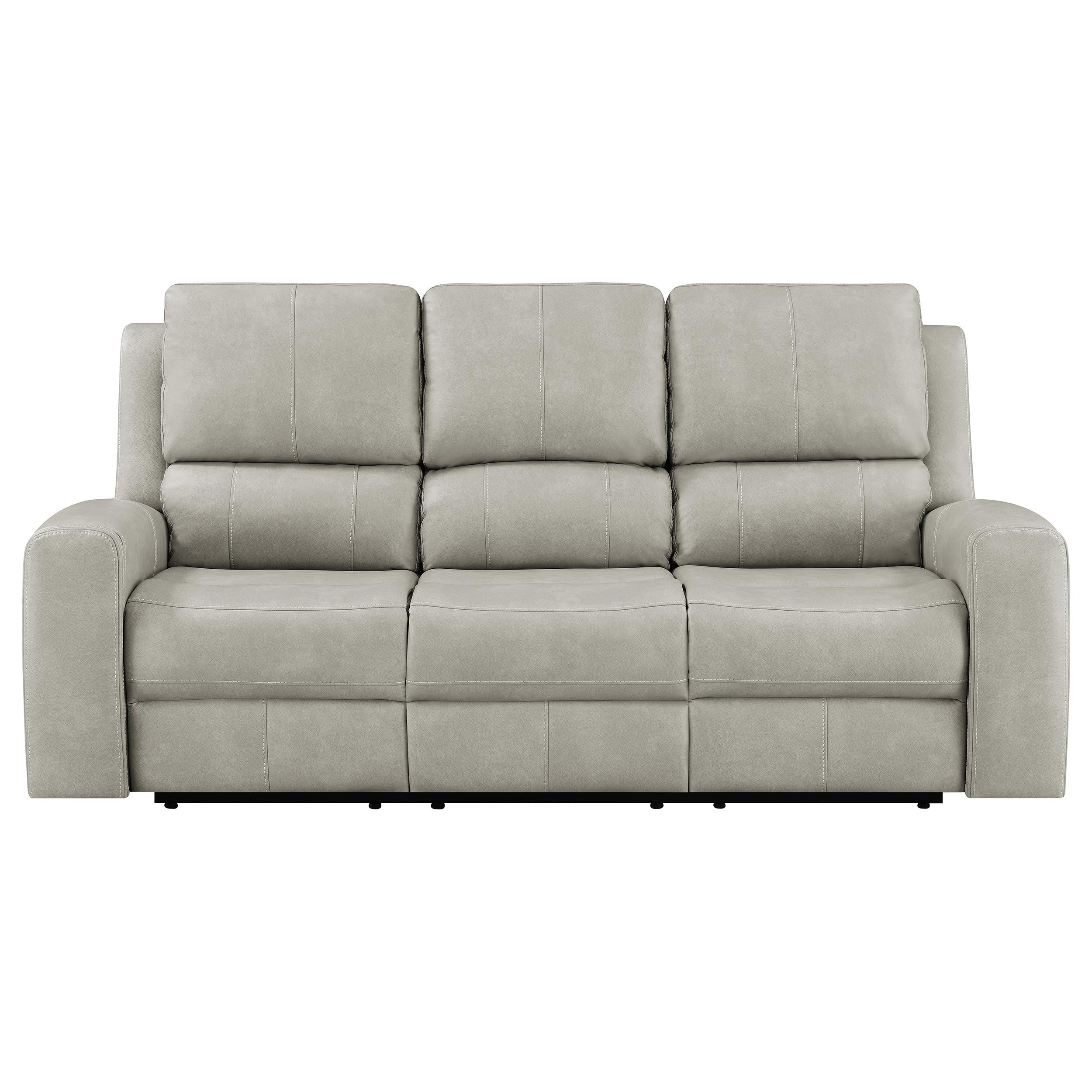 Sofá reclinable triple Brickston Power