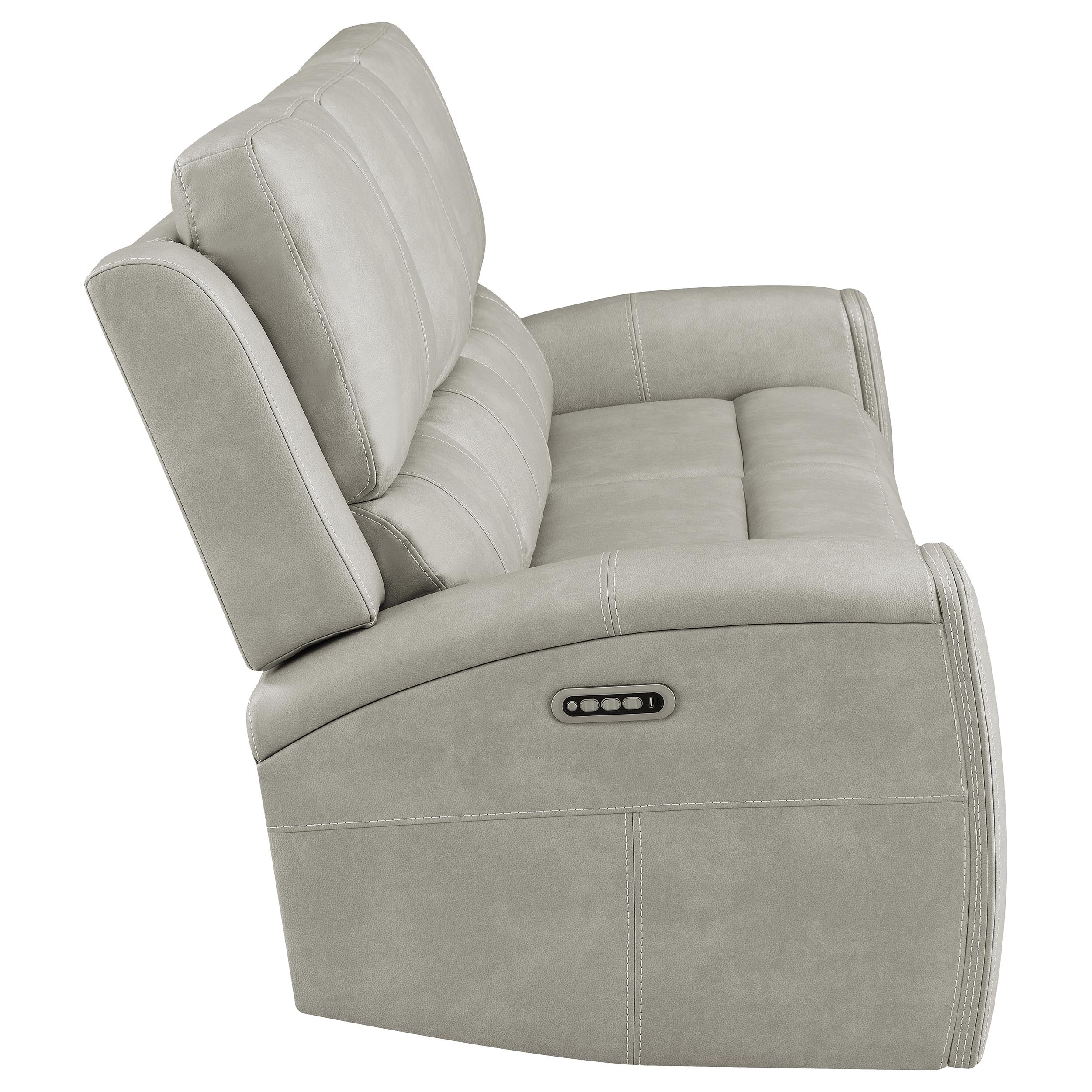 Sofá reclinable triple Brickston Power