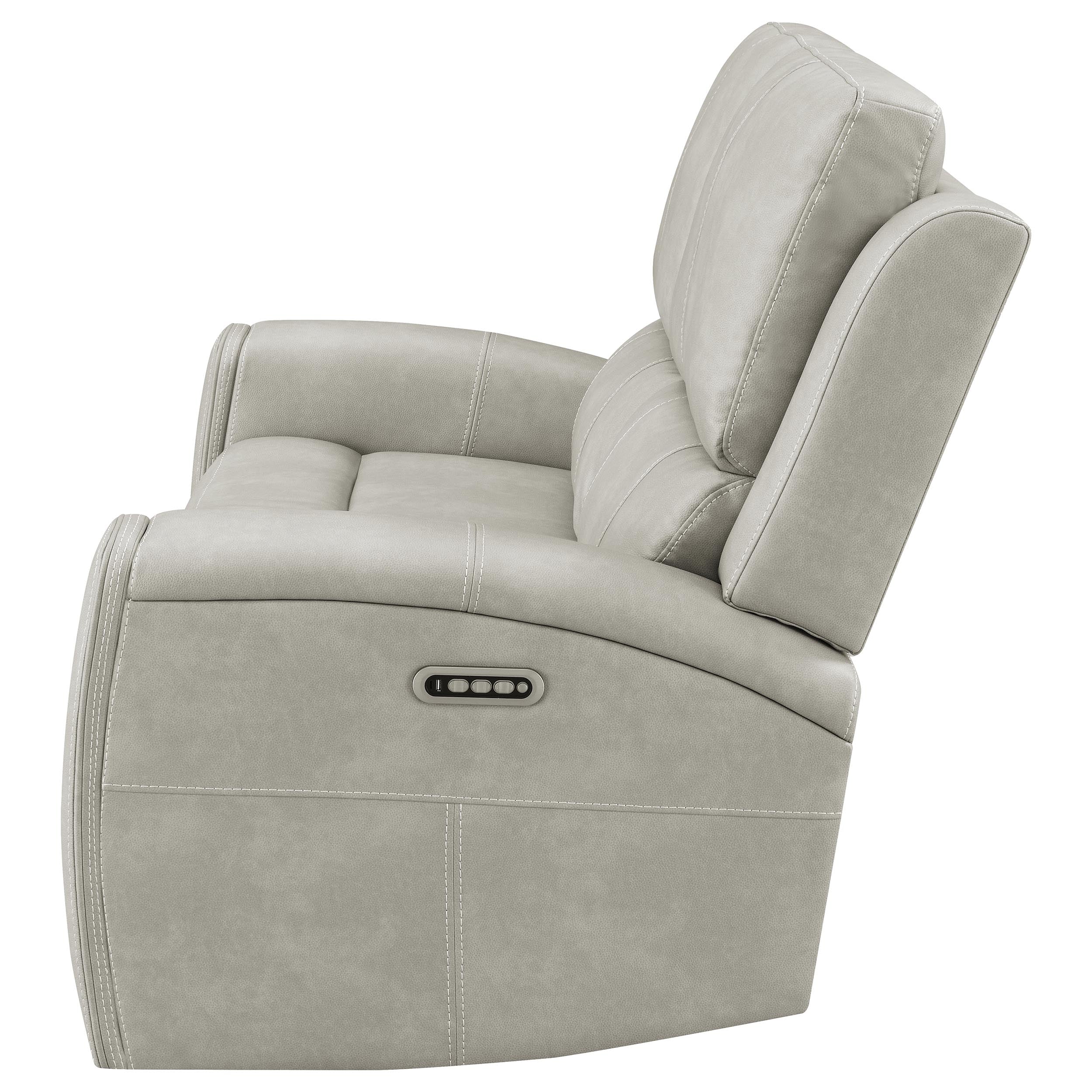 Sofá de dos plazas reclinable Brickston Triple Power