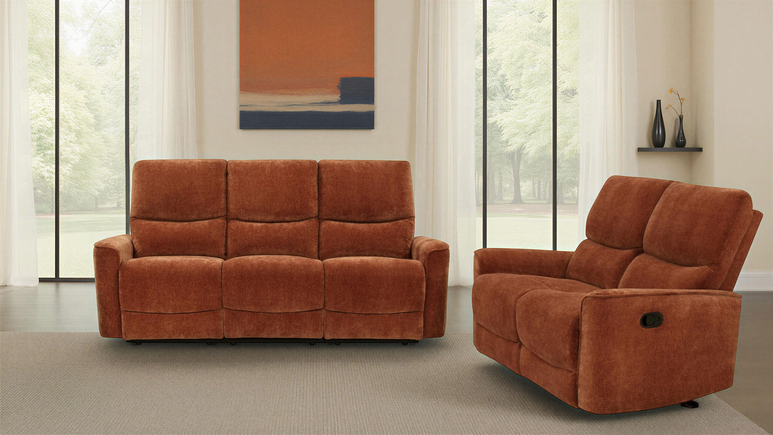 Juego de sofá reclinable Navarro
