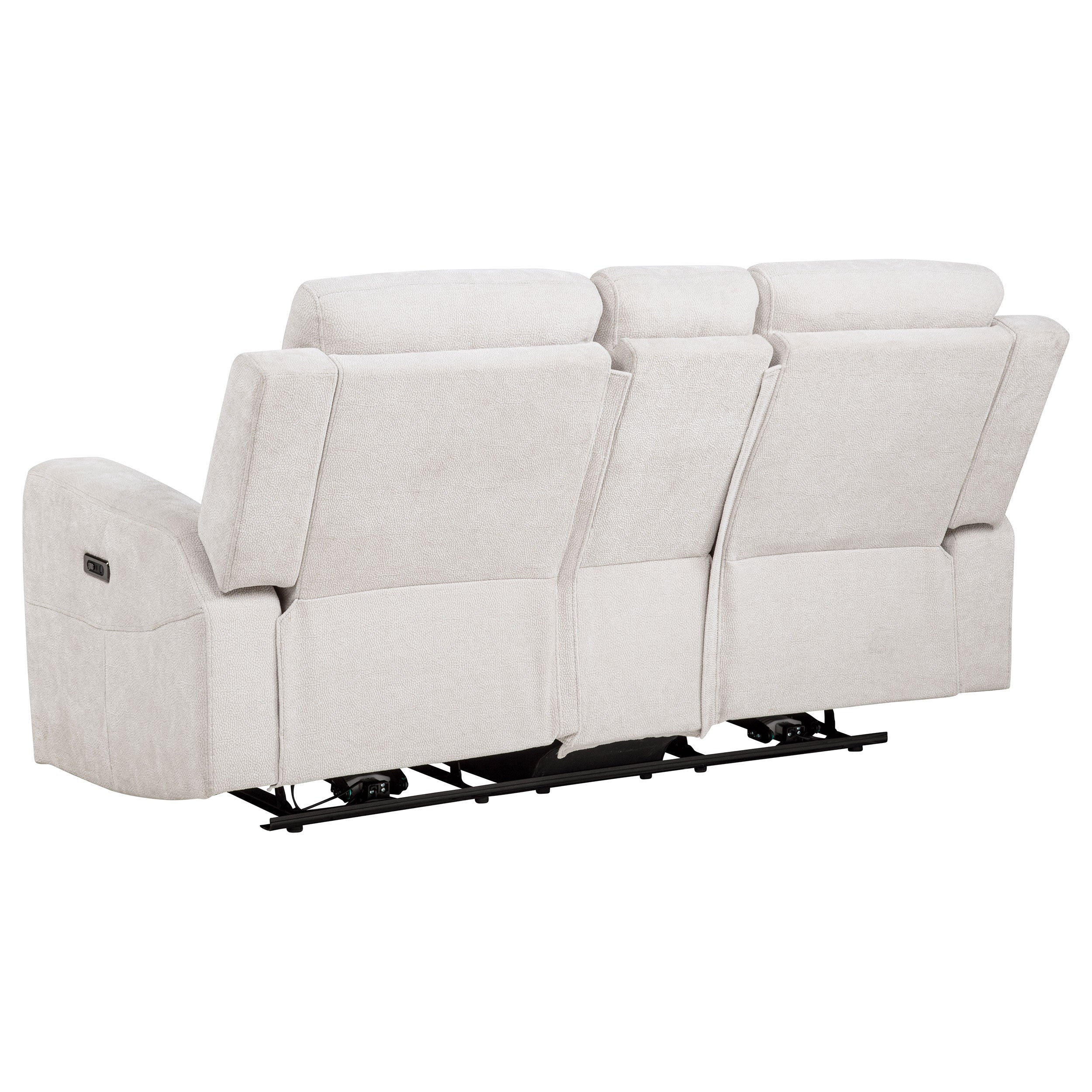 Sofá biplaza reclinable eléctrico Kennett