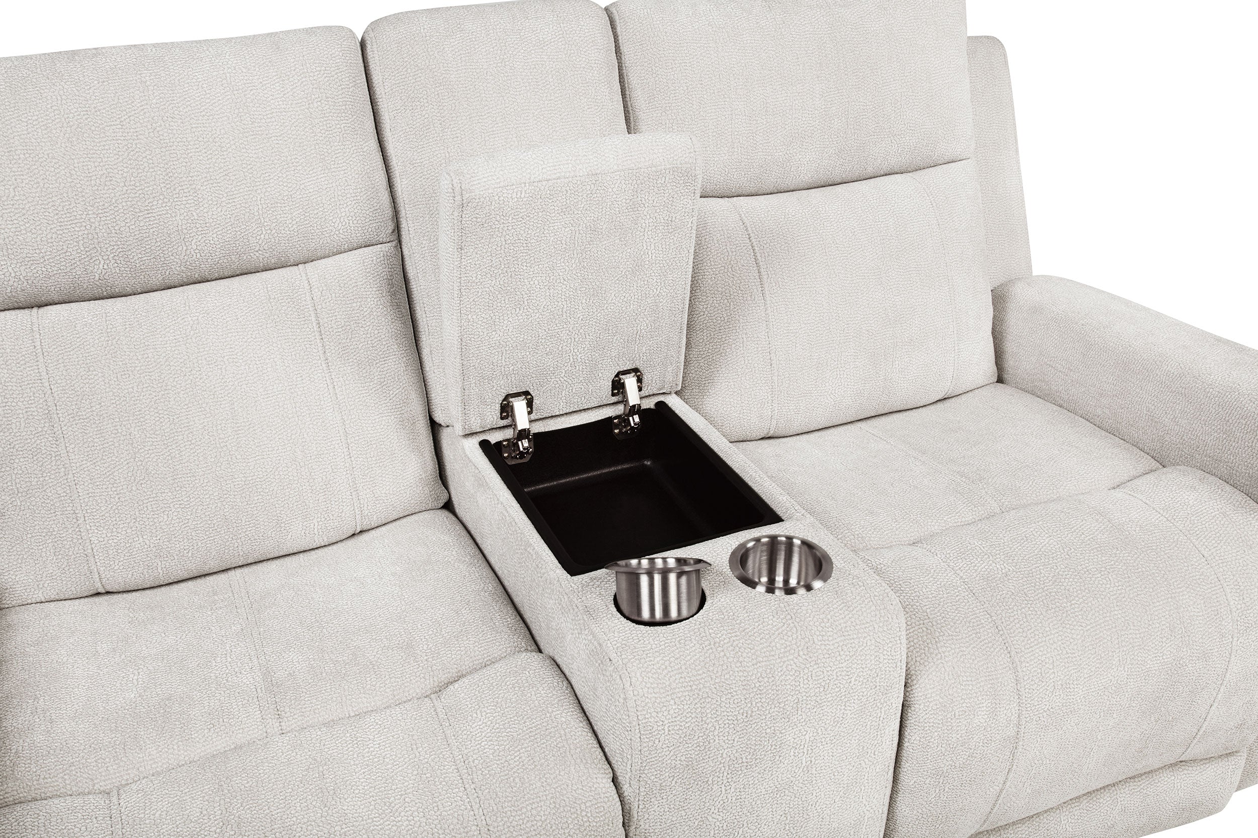 Sofá biplaza reclinable eléctrico Kennett