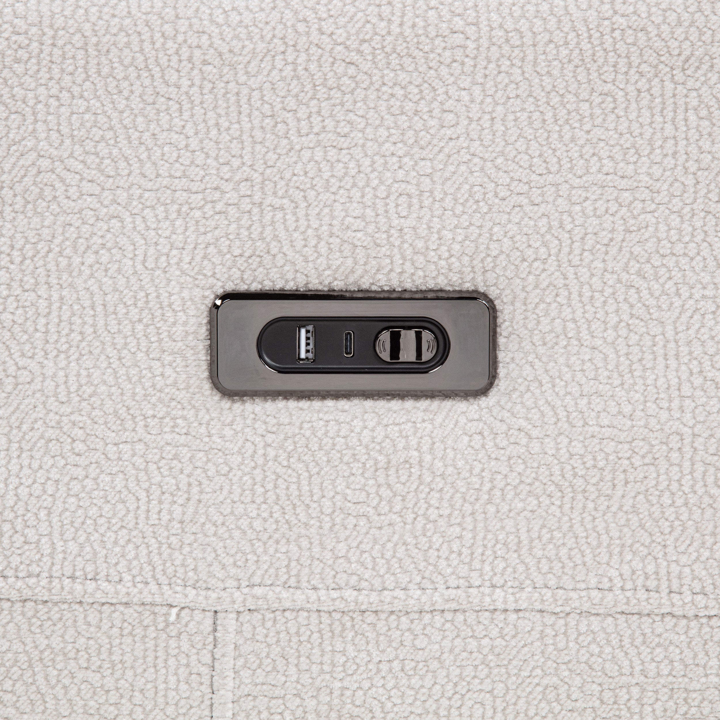 Sofá biplaza reclinable eléctrico Kennett